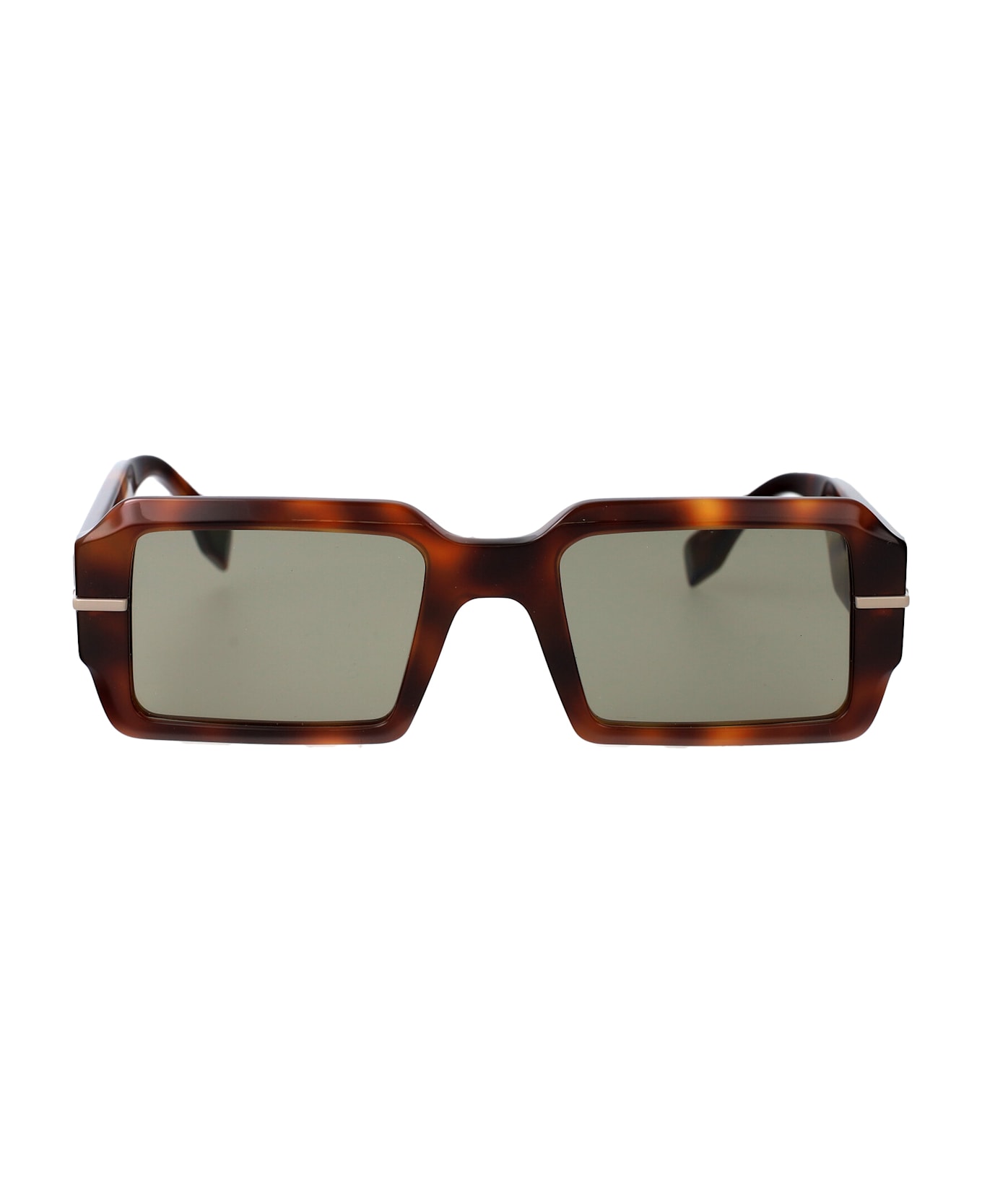 Fendi Eyewear Fendigraphy Sunglasses - 53E - Havana