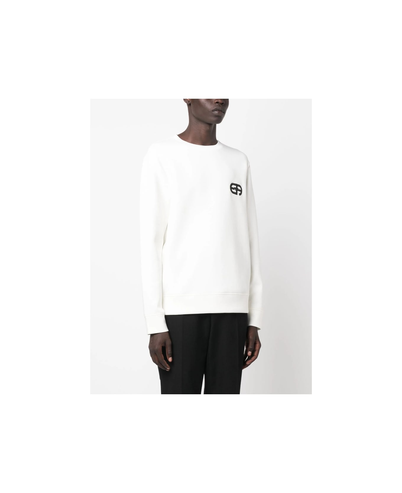 Emporio Armani Sweatshirt - WHITE