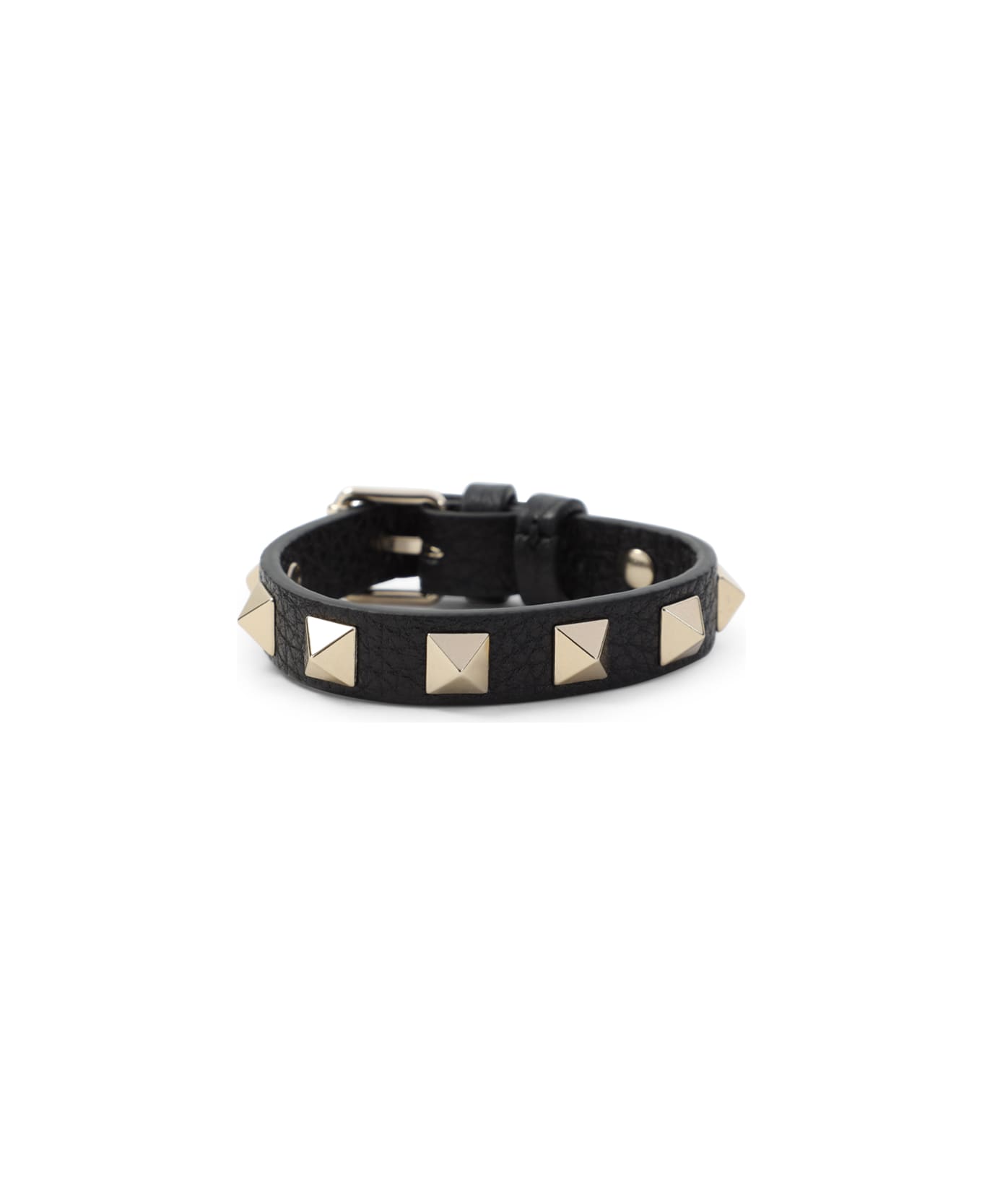 Valentino Garavani Leather Bracelet - No Nero