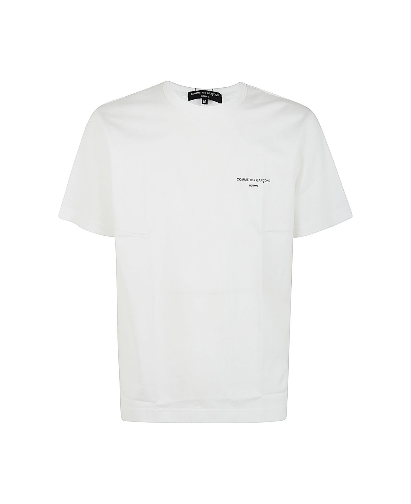 Comme des Garçons Homme Iconic T-shirt With Logo - White
