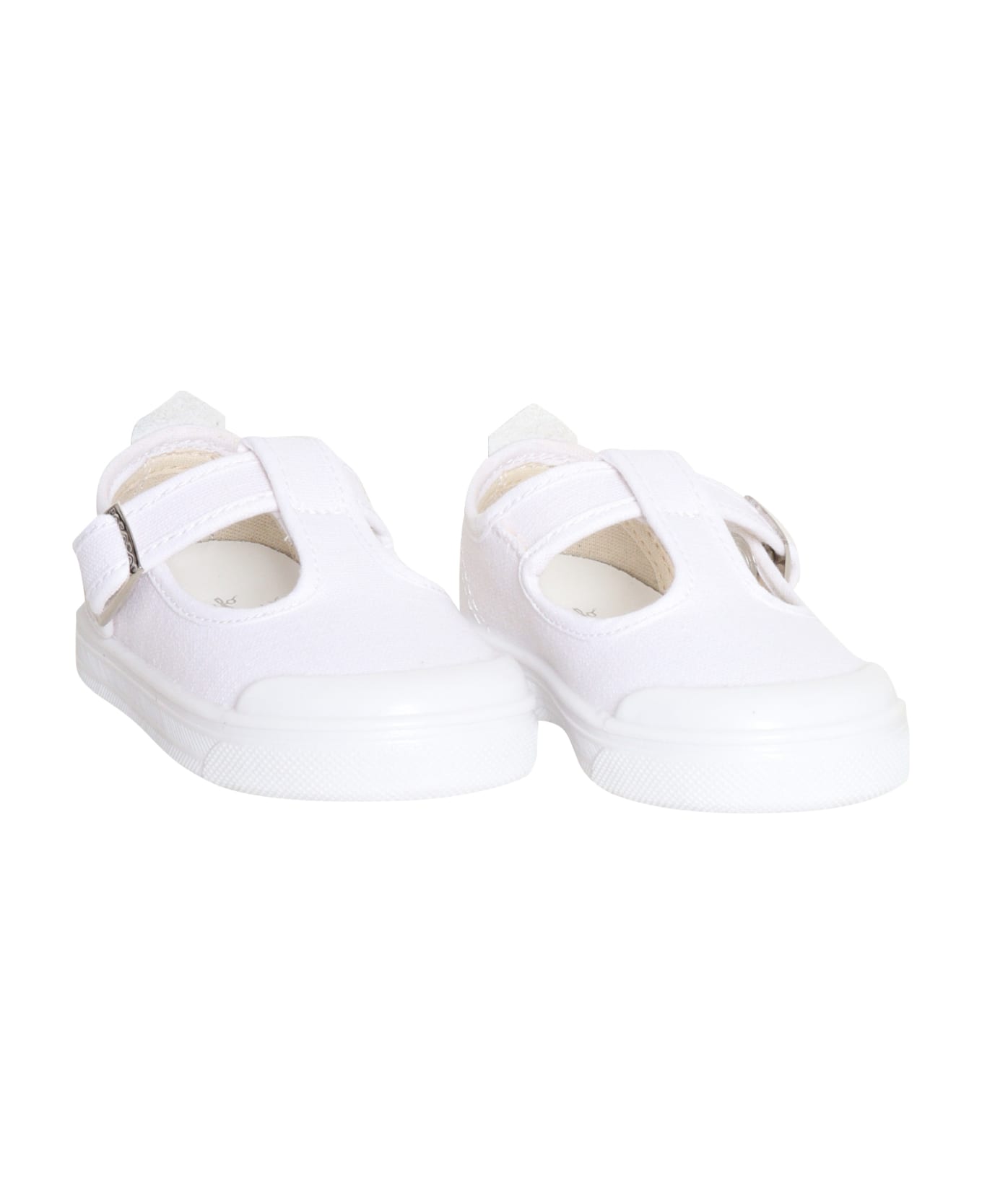 Il Gufo Closed Sandal For Girls - WHITE