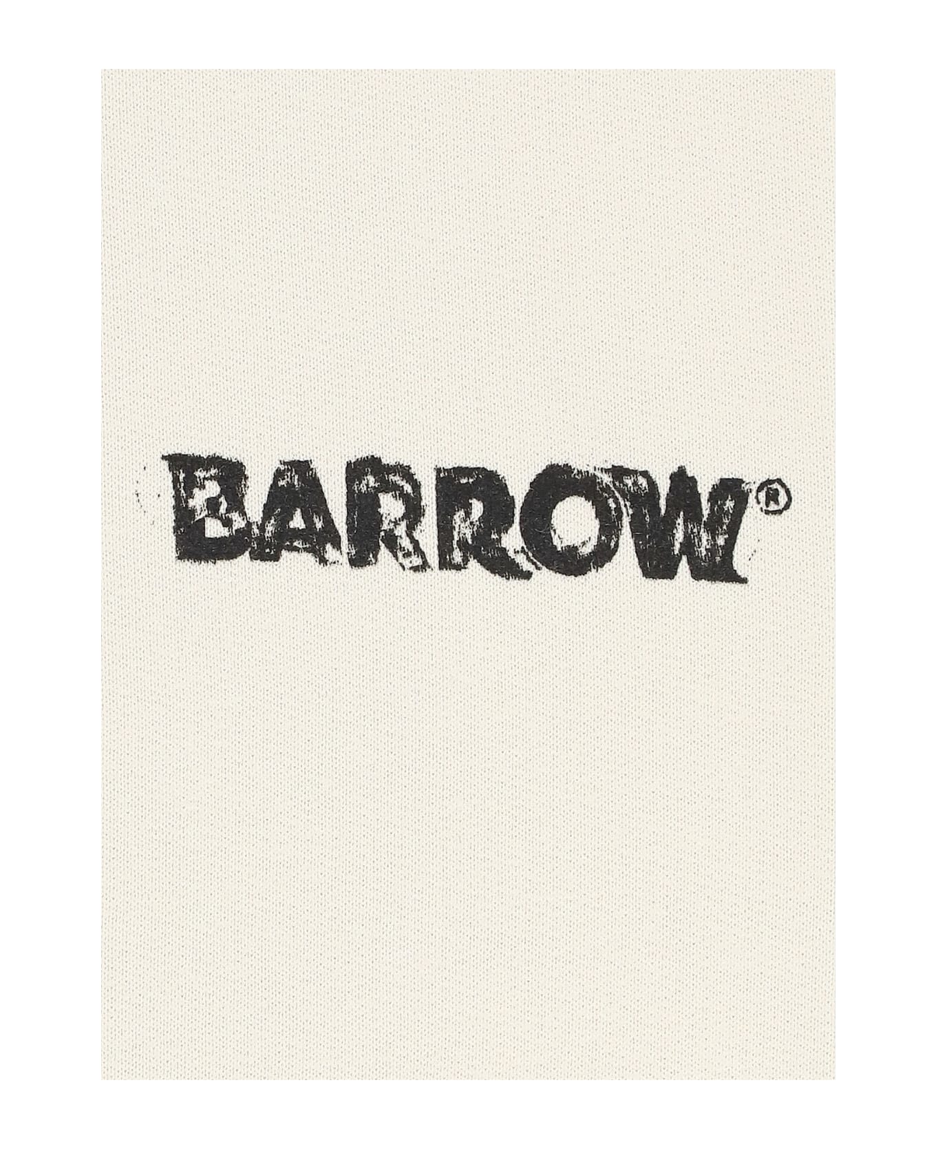 Barrow Sweater With Logo - Ivory
