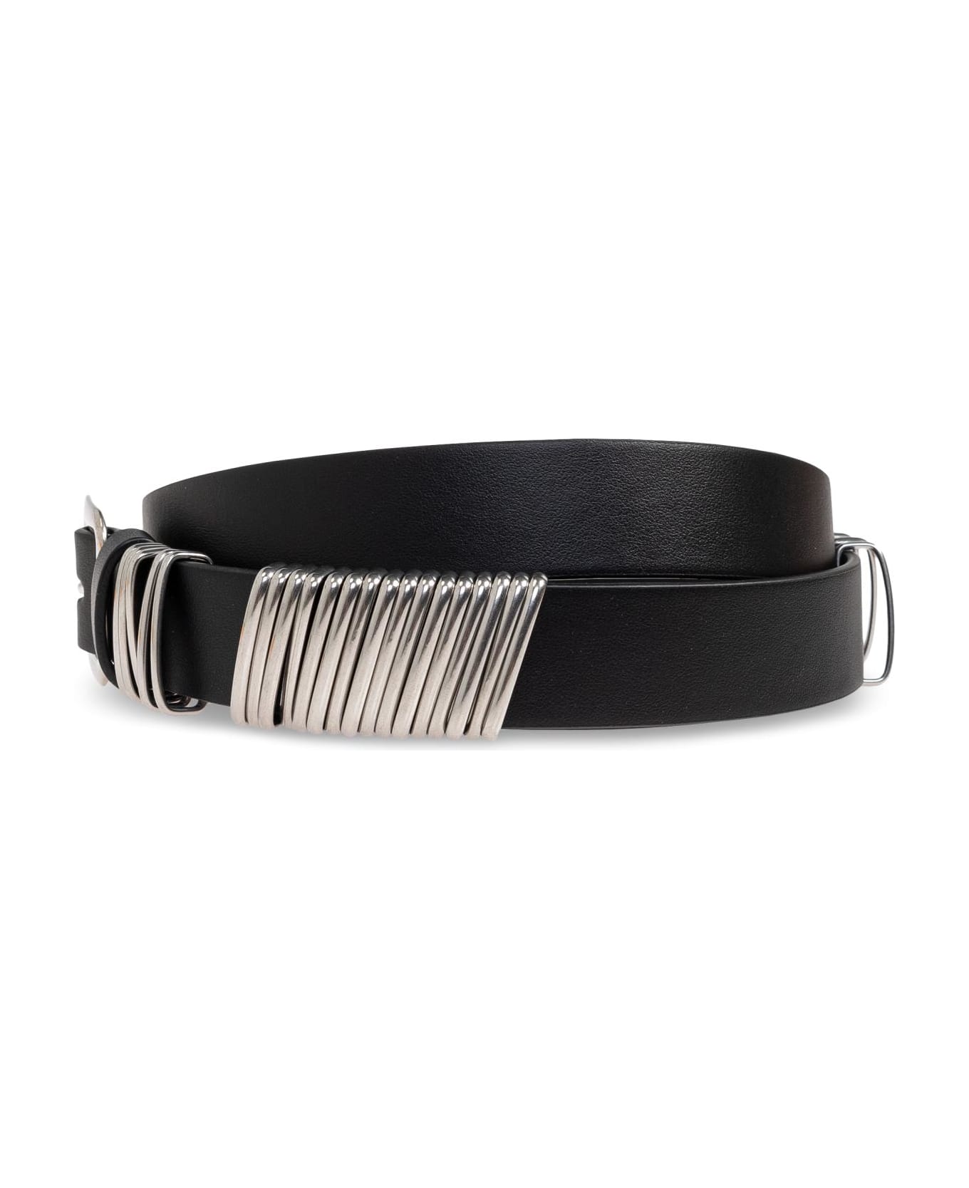 Jil Sander Leather Belt - Black