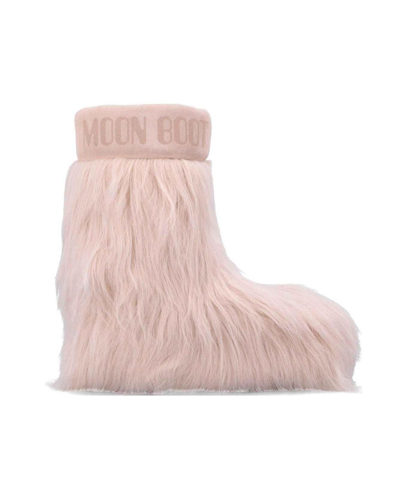 Moon Boot Icon Embroidered Boots - Rosa