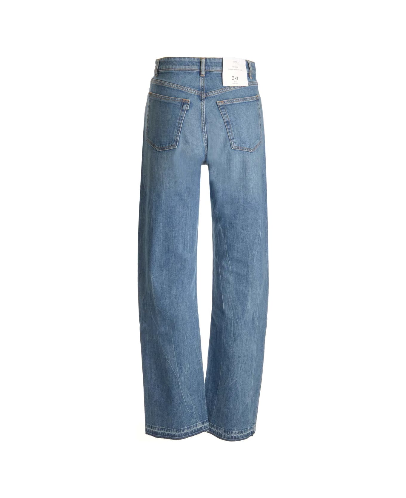 3x1 'diana' Straight Leg Jeans - Blue