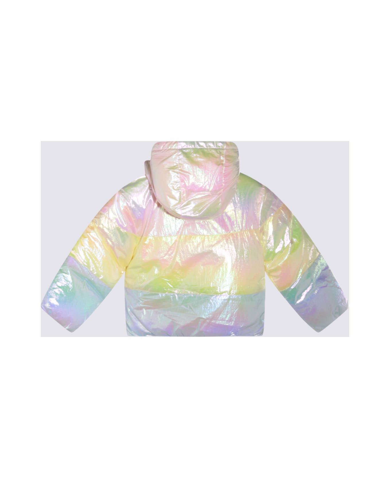 Billieblush Multicolor Down Jacket - Pink