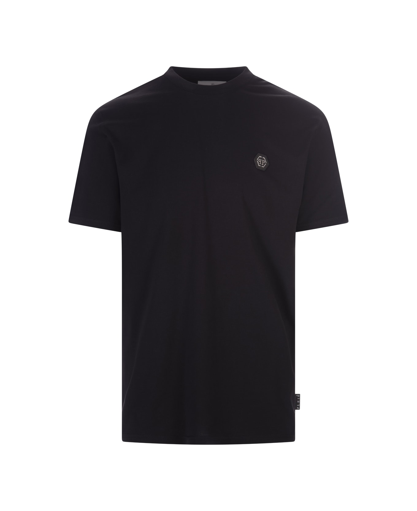 Philipp Plein Black Hexagon T-shirt - Black シャツ
