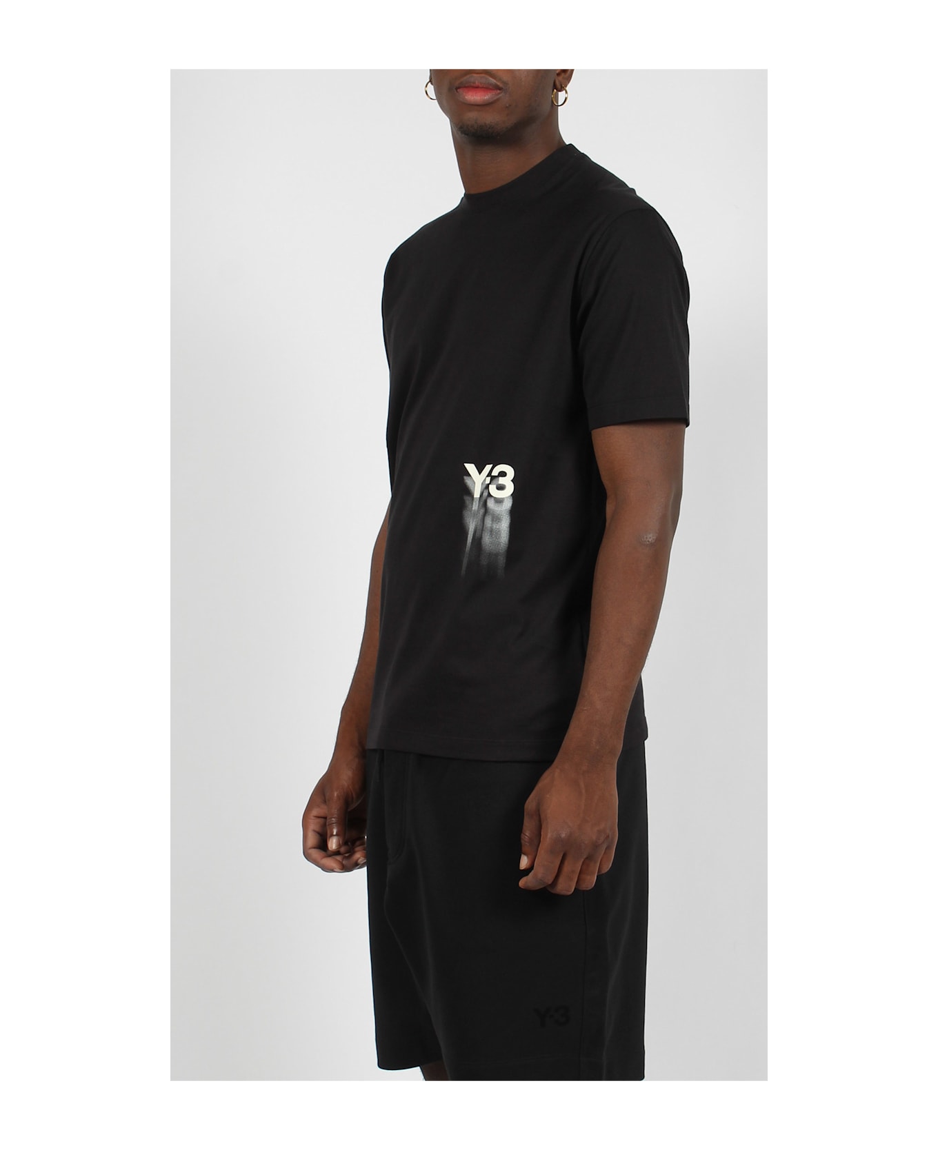 Y-3 Gfx Ss T-shirt - Black