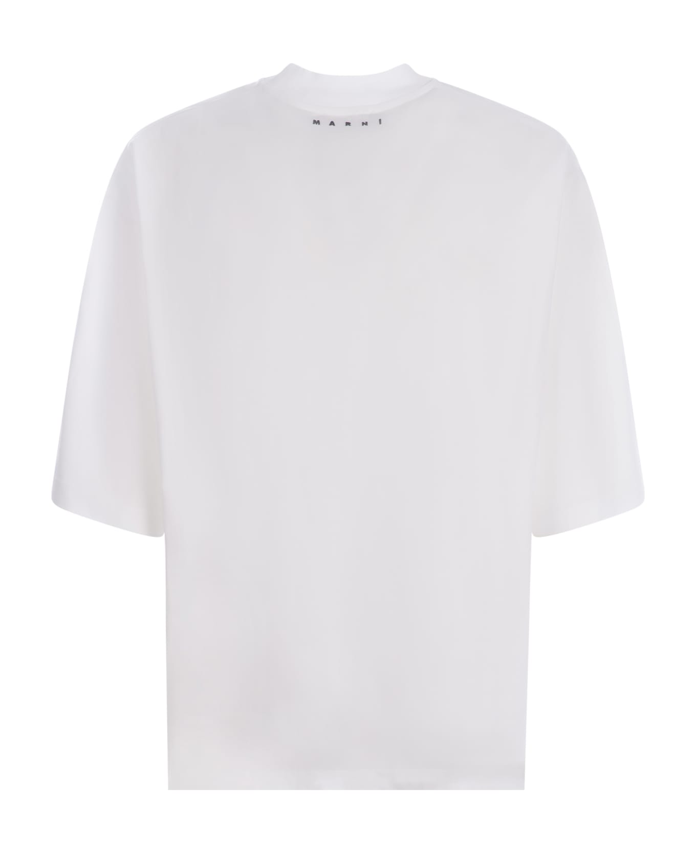 Marni T-shirt Marni Made Of Blend Cotton - Bianco
