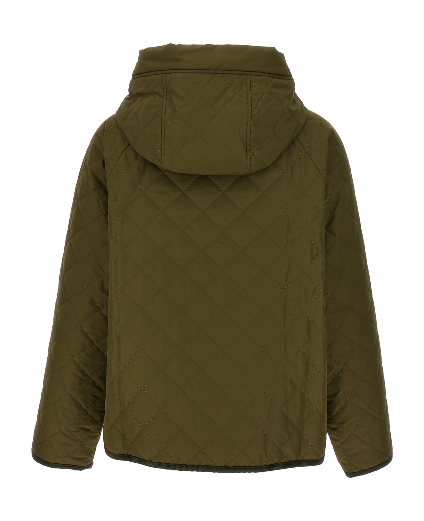 Barbour 'glamis' Hooded Jacket Barbour - MILITARY GREEN