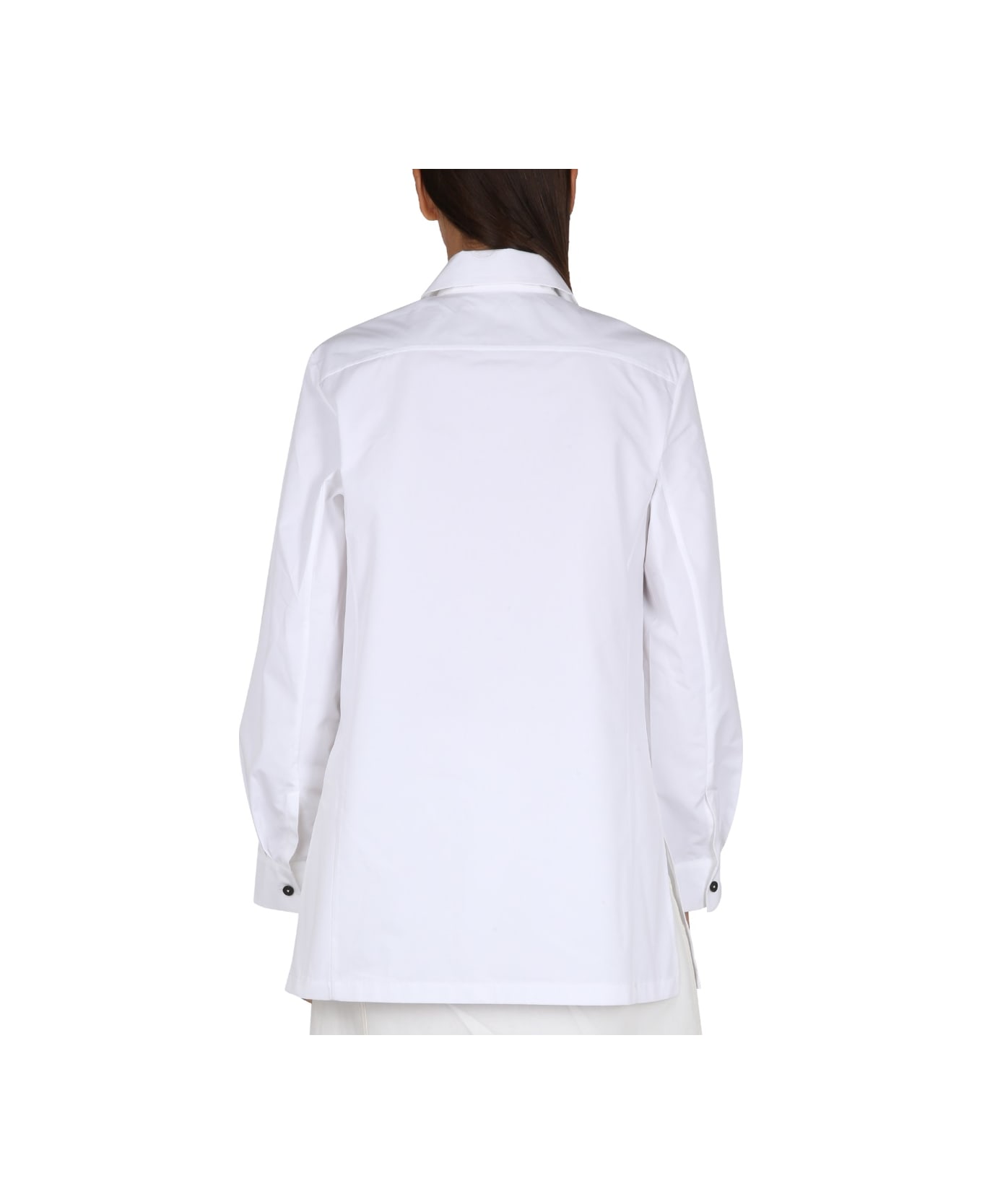 Jil Sander Poplin Shirt - WHITE