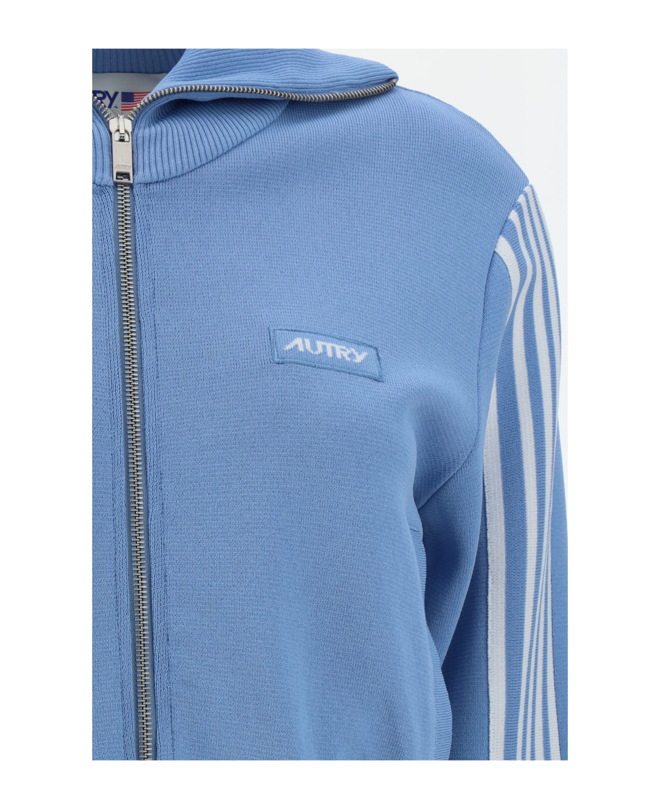 Autry Zipper Sweatshirt - Azure
