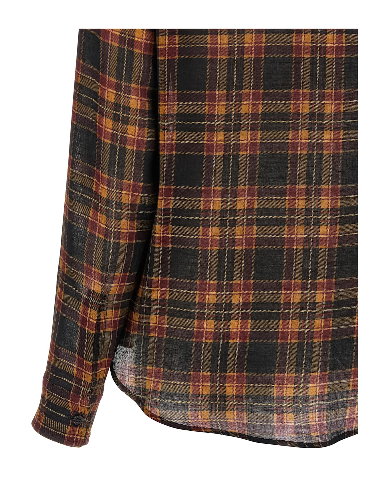 Saint Laurent 
cassandre
 Lavallière Shirt - Multicolor