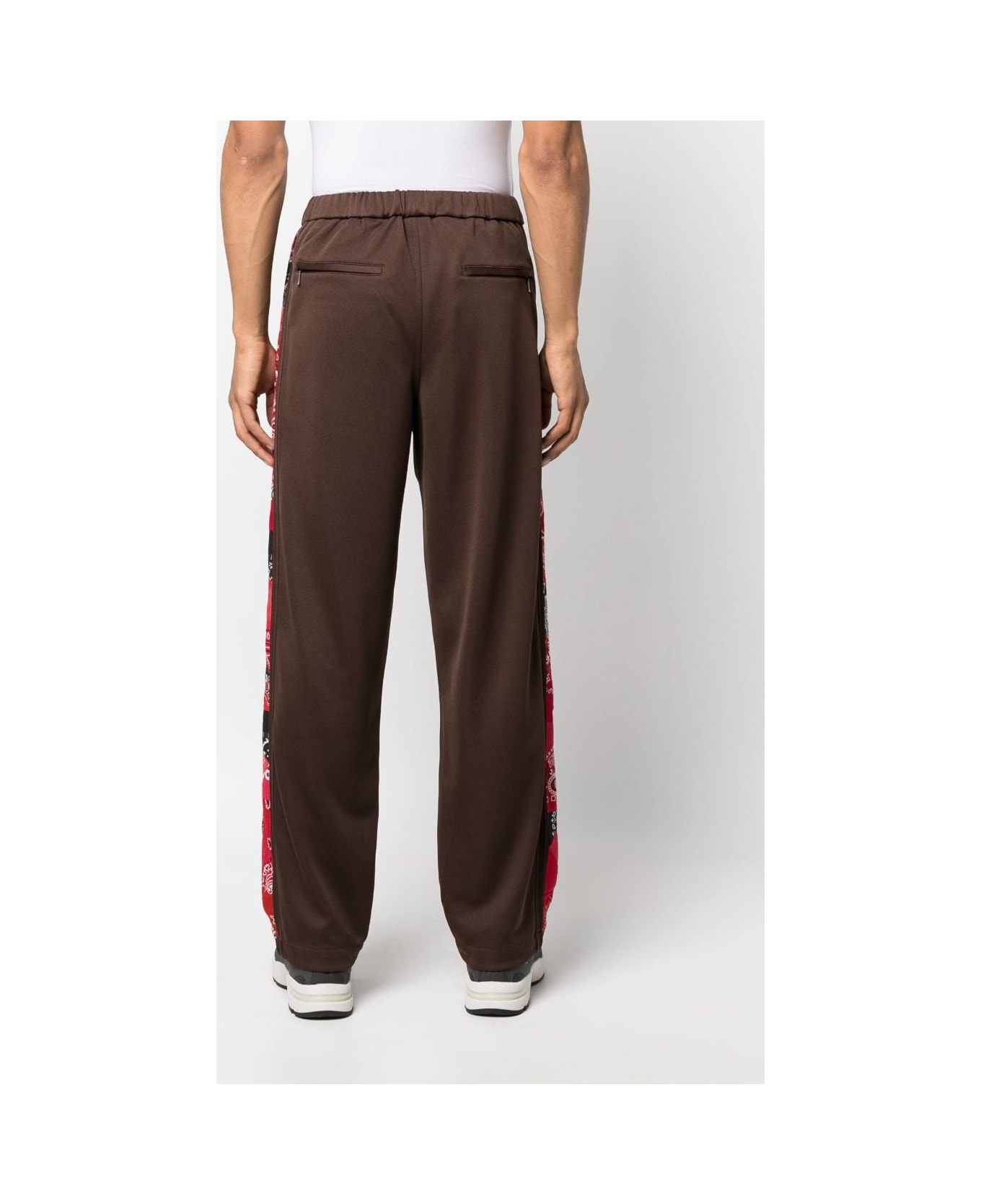 Children of the Discordance Printed Bandana Trousers - Brown