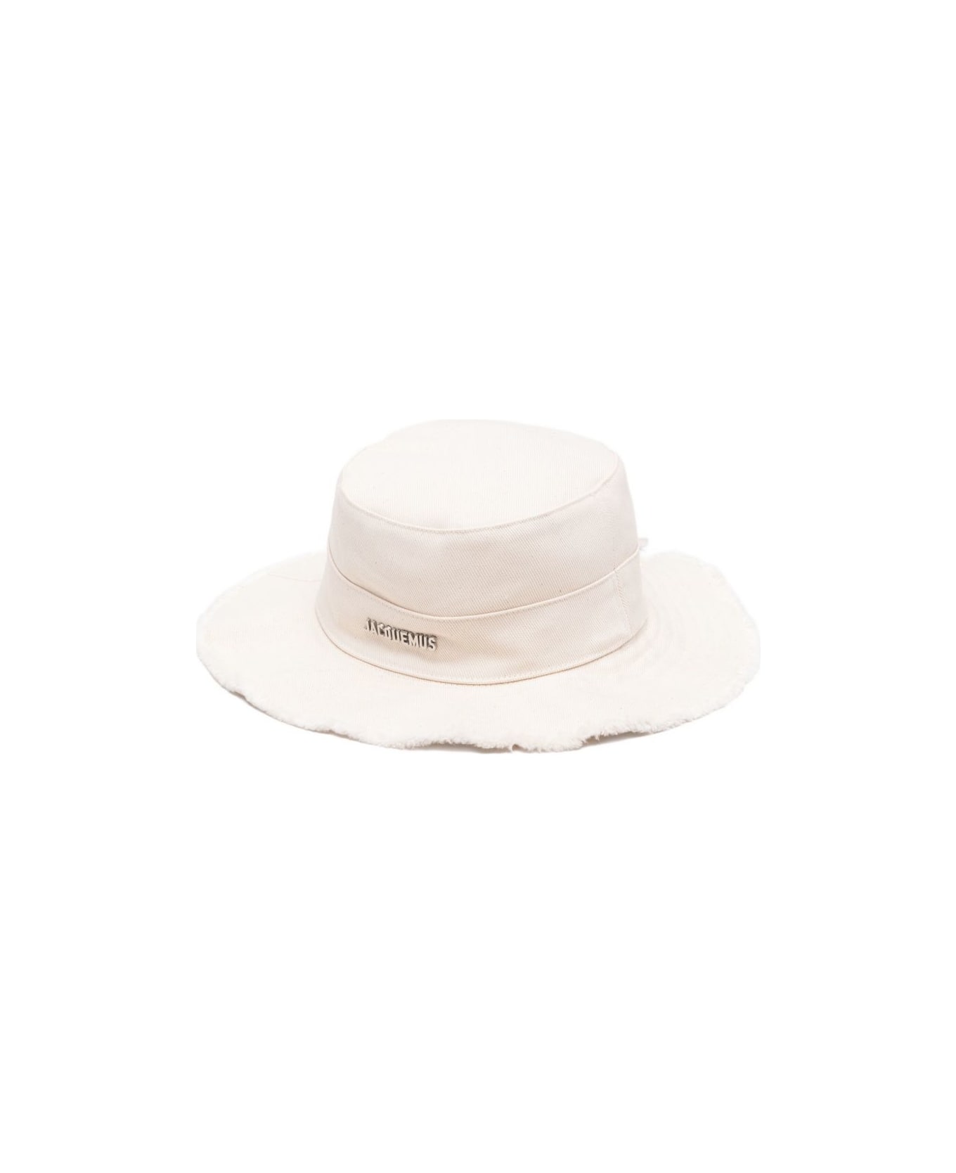 Jacquemus Cotton Bucket Hat - White