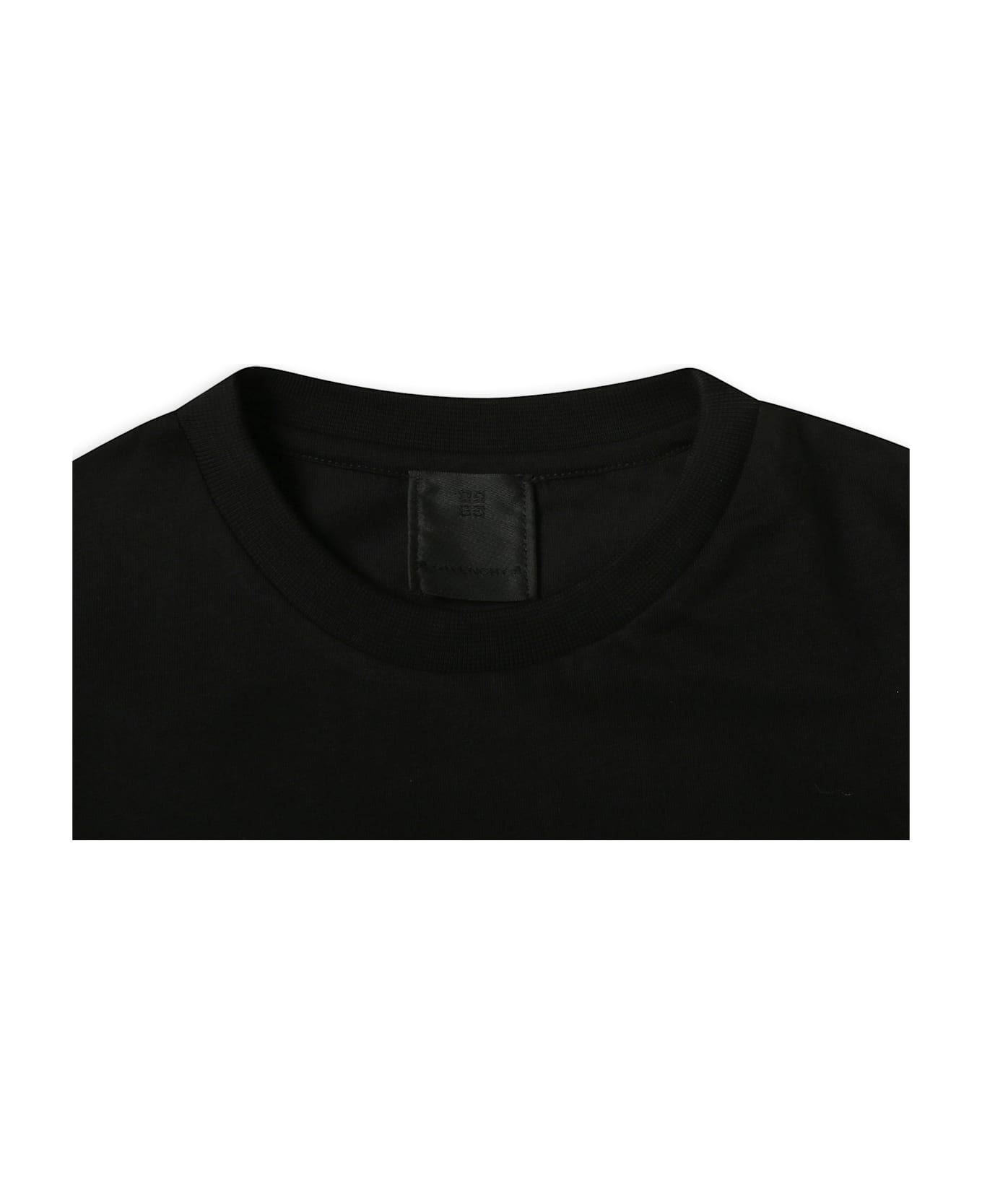 Givenchy Black T-shirt For Baby Boy With Logo - Black