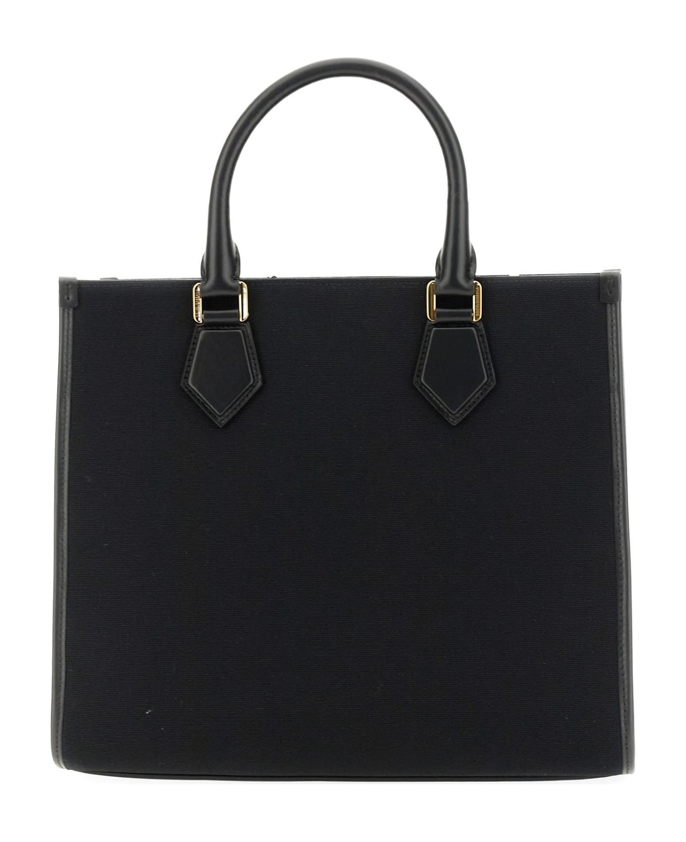 Dolce 
Gabbana Shopping Bag With Logo - Black