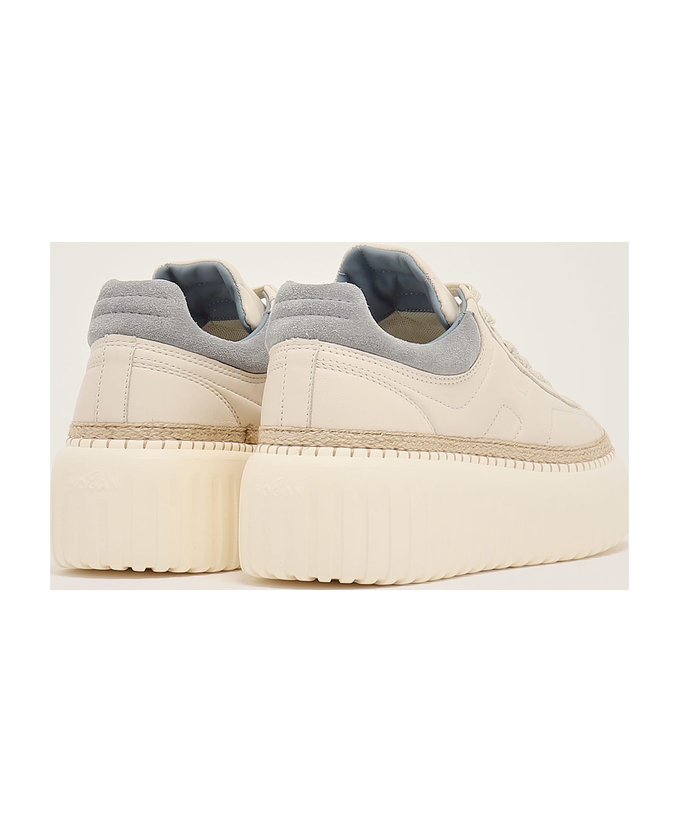 Hogan H Stripes H 569 Allacciato Sneaker - BURRO-AVIO