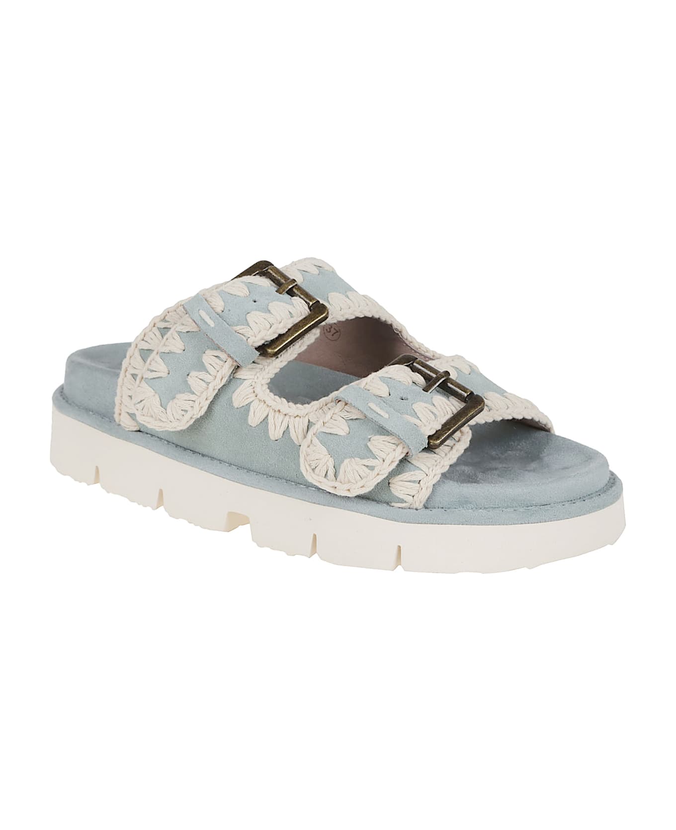 Mou New Bio With Buckles - Tea Tea