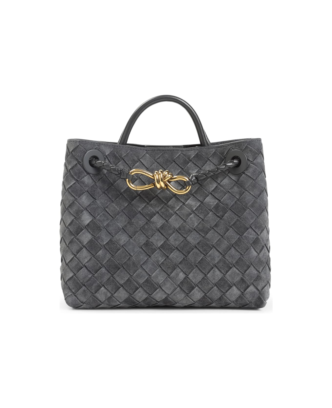 Bottega Veneta Andiamo Small Handbag - Graphite