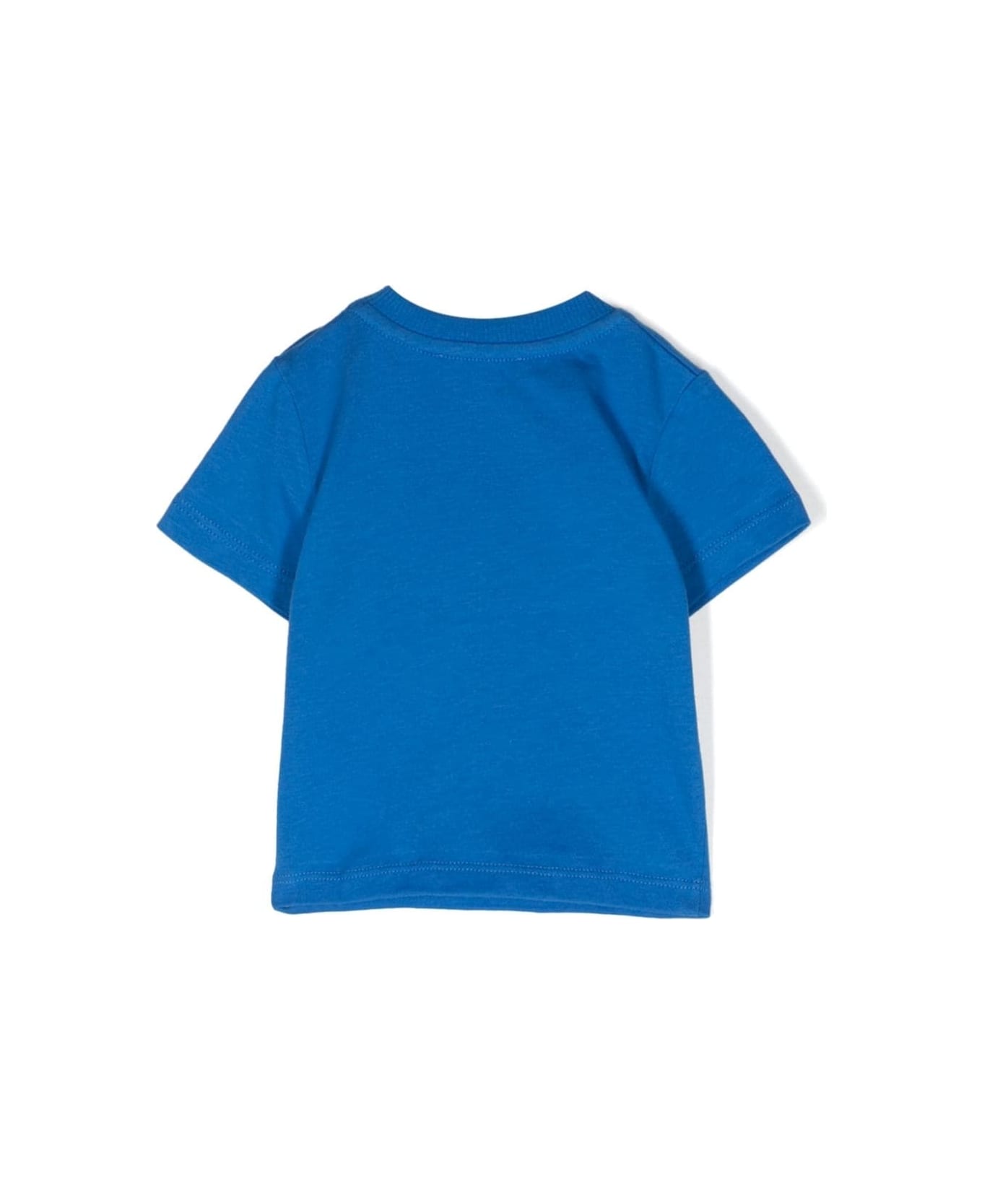Moschino T-shirt Con Logo - Blue Tシャツ＆ポロシャツ