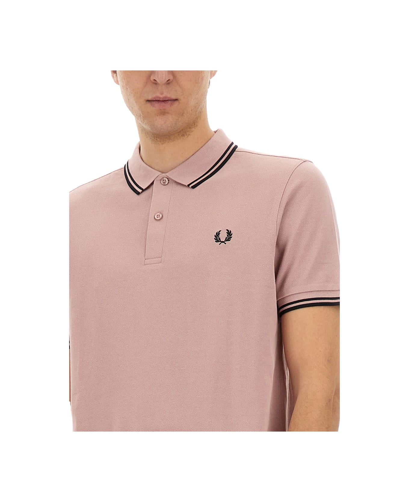 Comme des Garçons Shirt Polo "freedom" - PINK