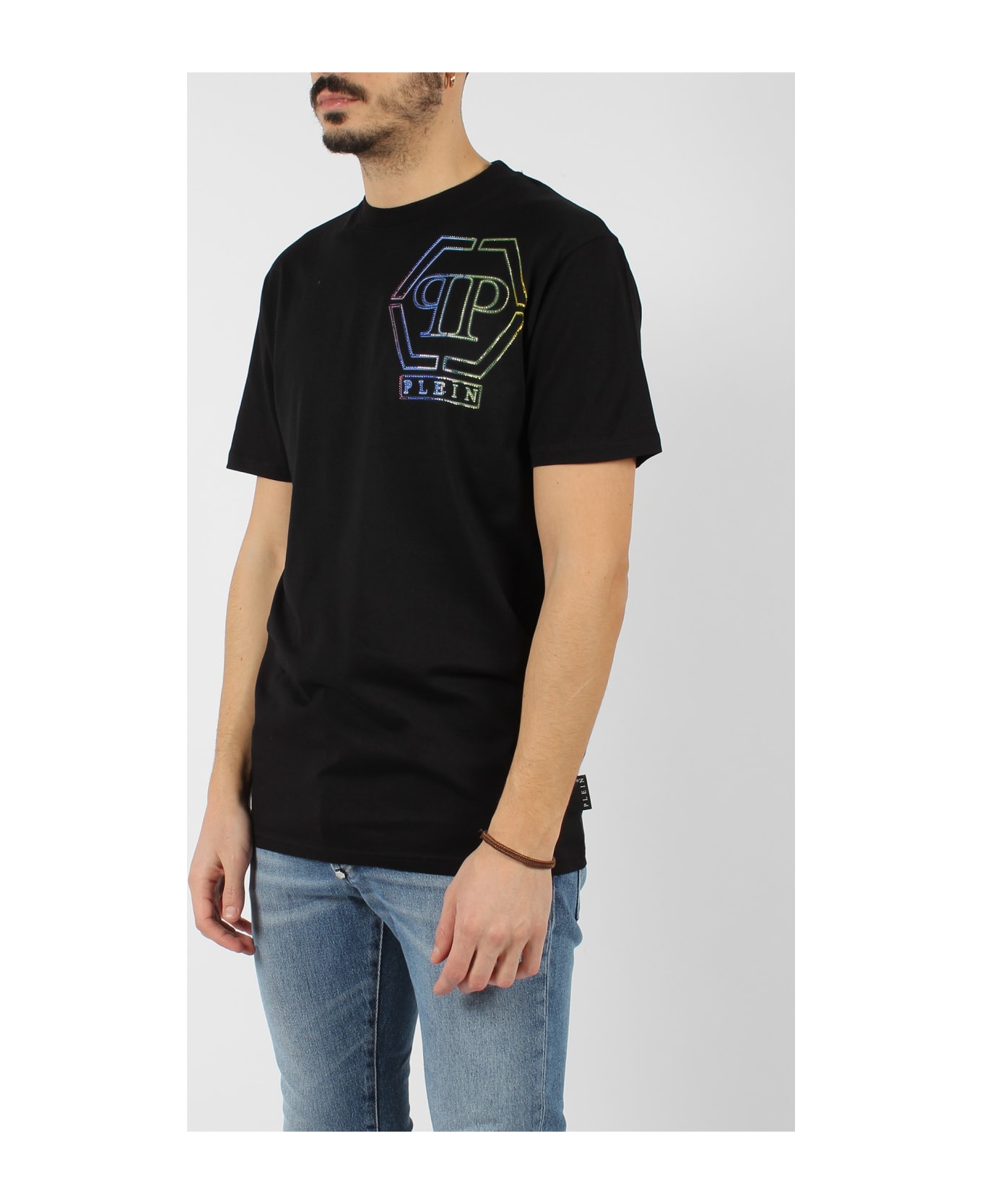 Philipp Plein Crewneck Ss T-shirt - Black