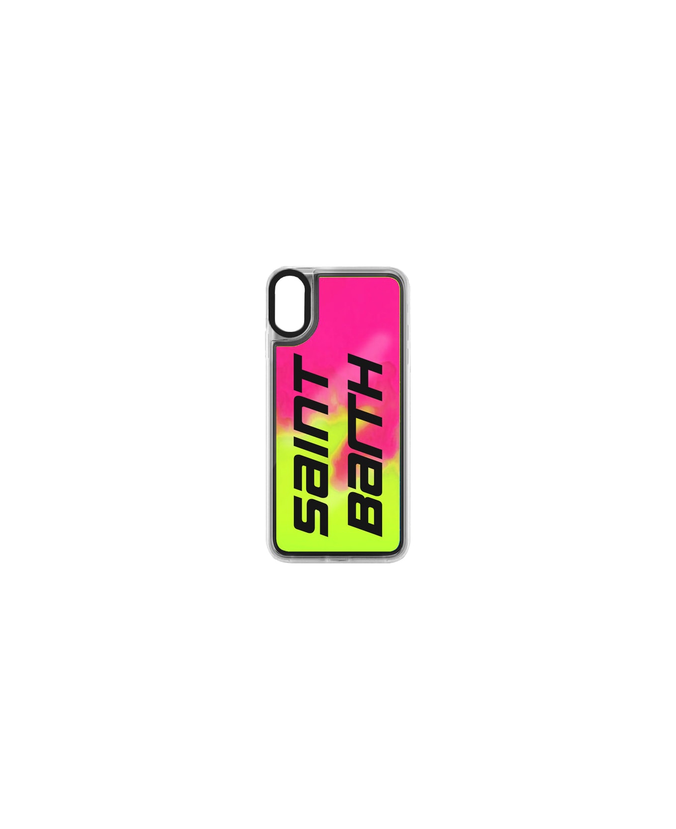 MC2 Saint Barth Pink And Yellow Fluo Degradè Cover For Iphone X And Xs - YELLOW
