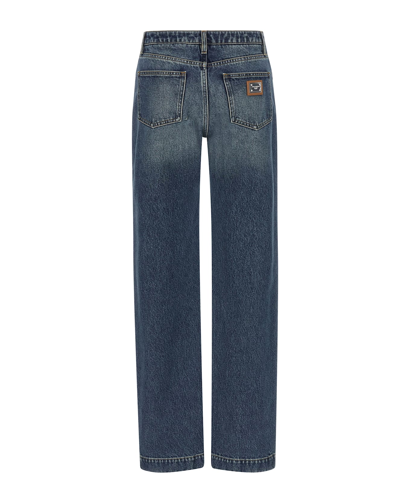 Dolce 
Gabbana Logo Tag Jeans - Blue