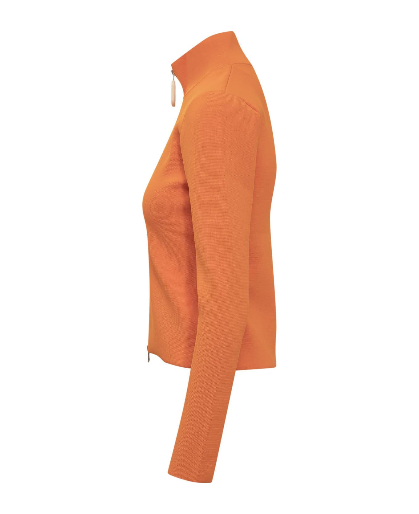 J.W. Anderson Cardigan With Zip - Bright orange
