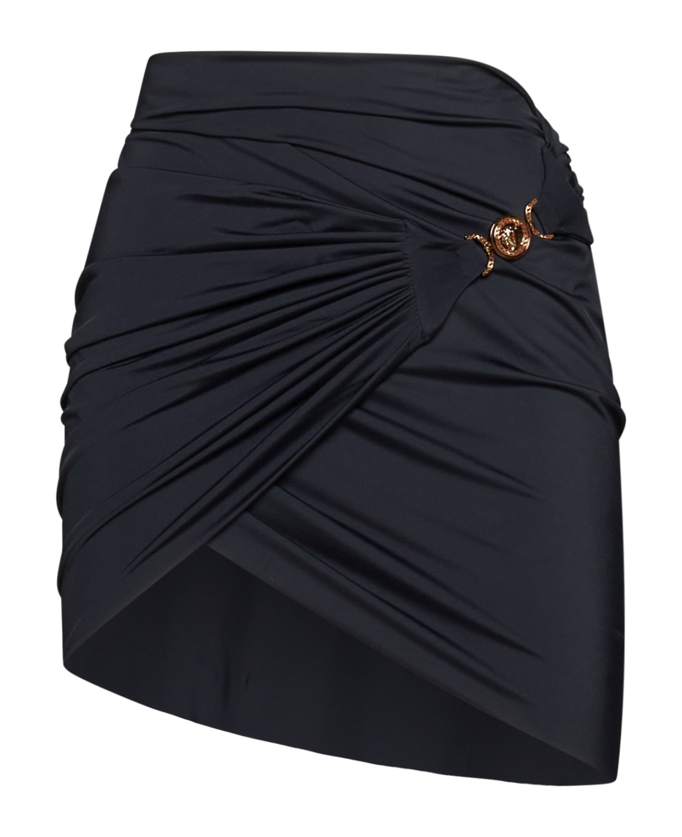 Versace 'medusa'costum Cover Skirt - Black