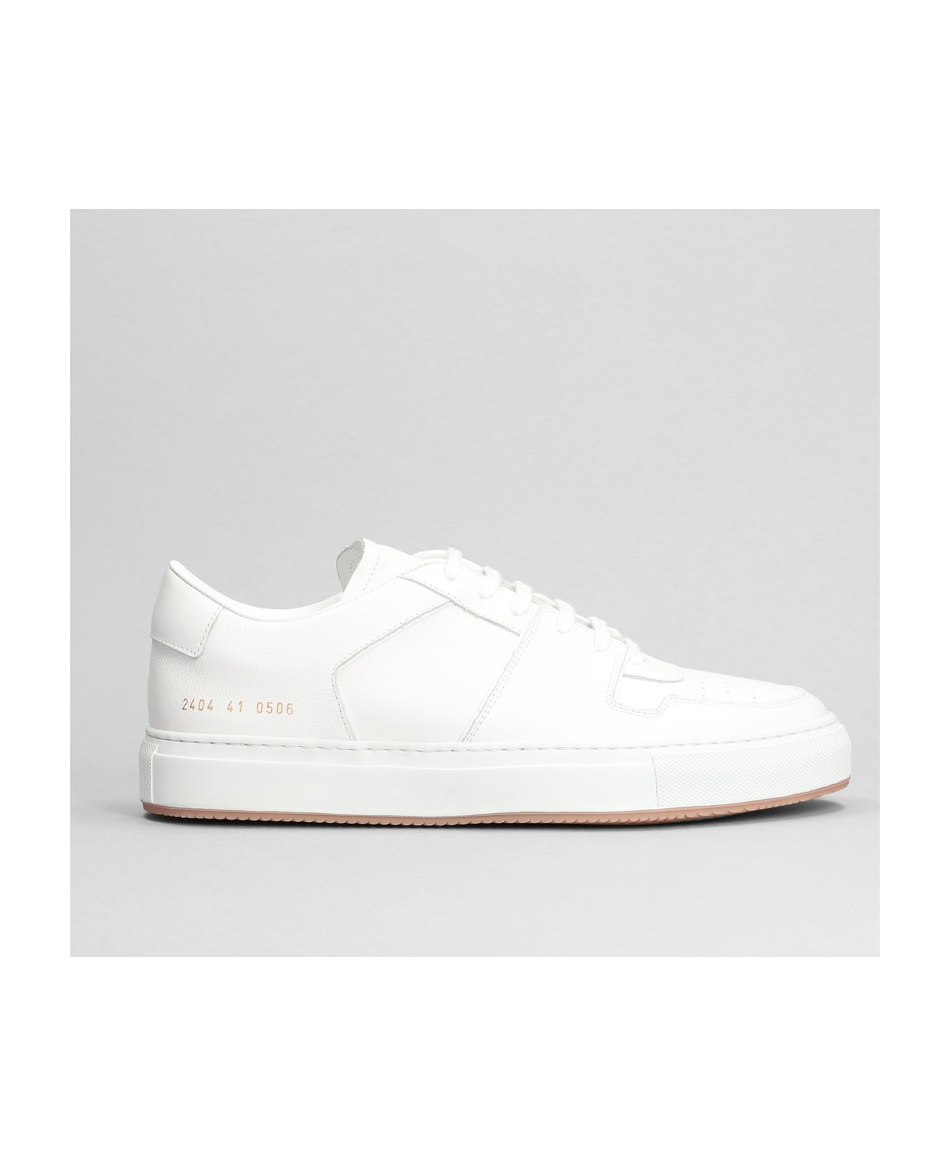 Common Projects Decades Low Sneakers In Martens Leather - Martens