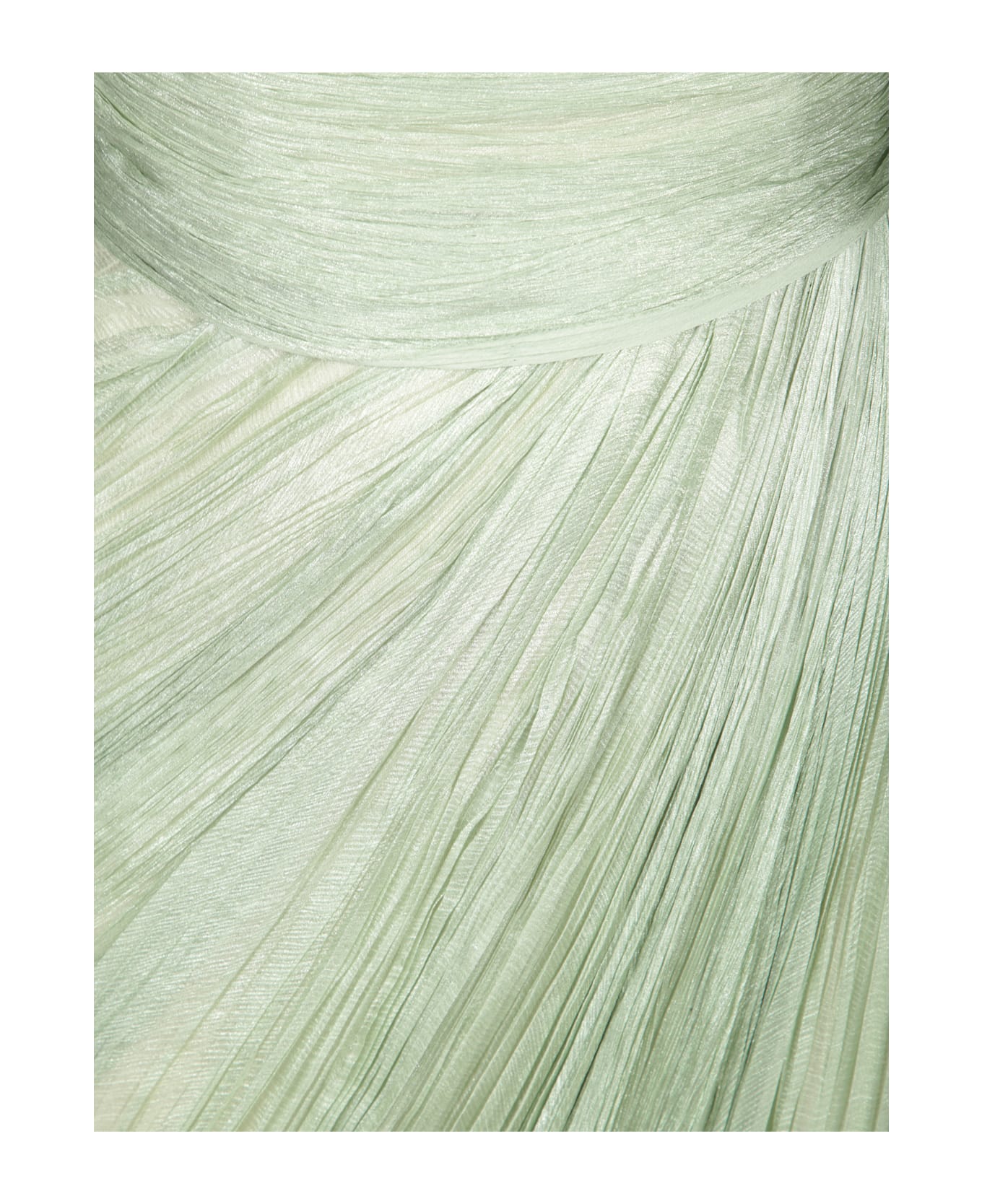 Maria Lucia Hohan Regina Gown In Aqua Green - Green