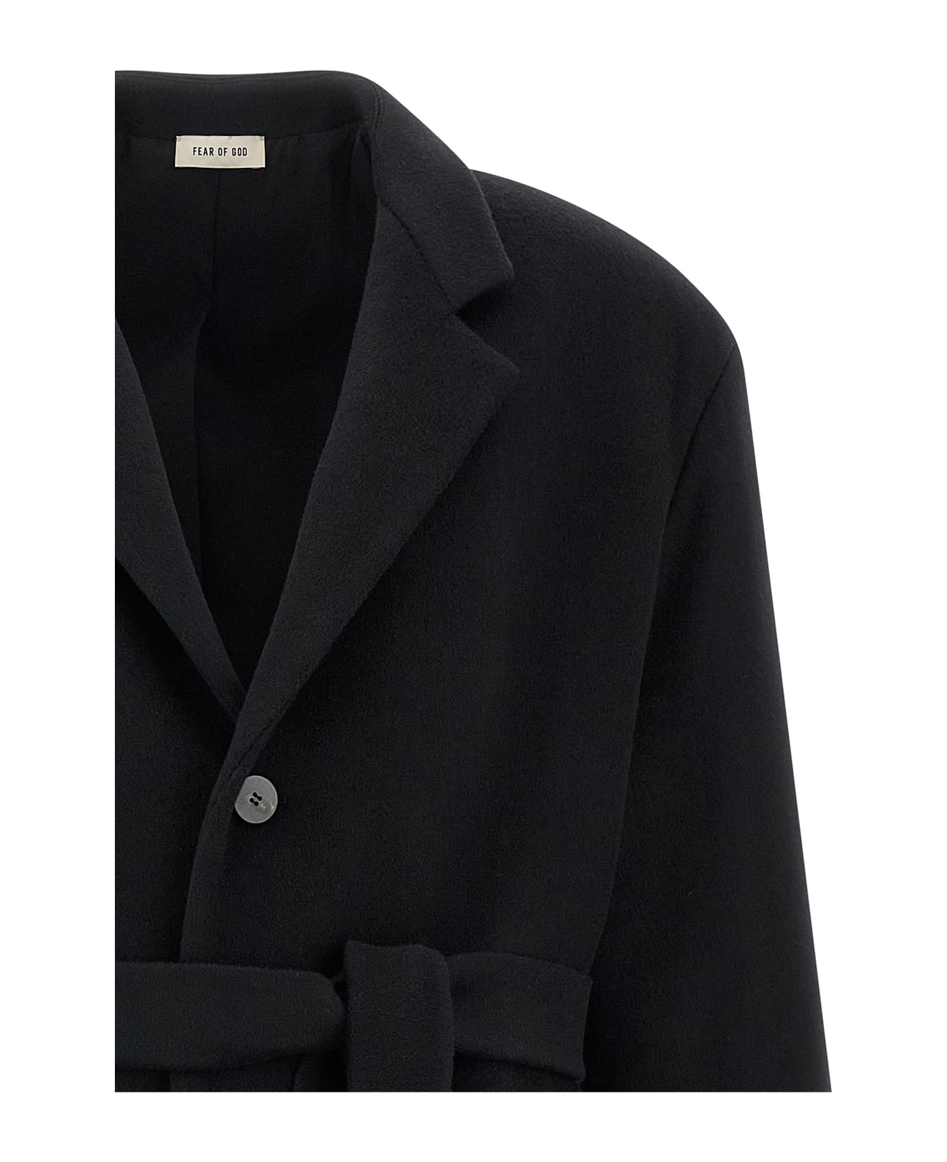 Fear of God 
relaxed
 Coat - Black  