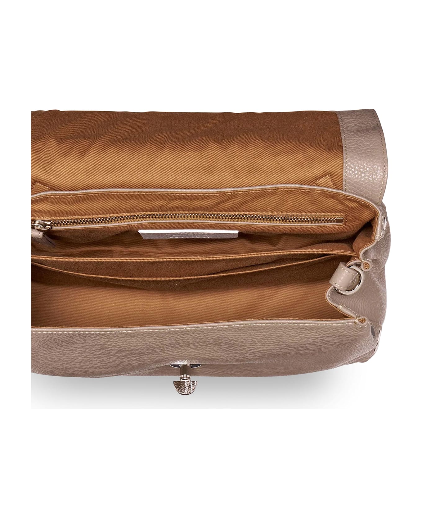 Zanellato Postina S Leather Crossbody Bag - Graycreta