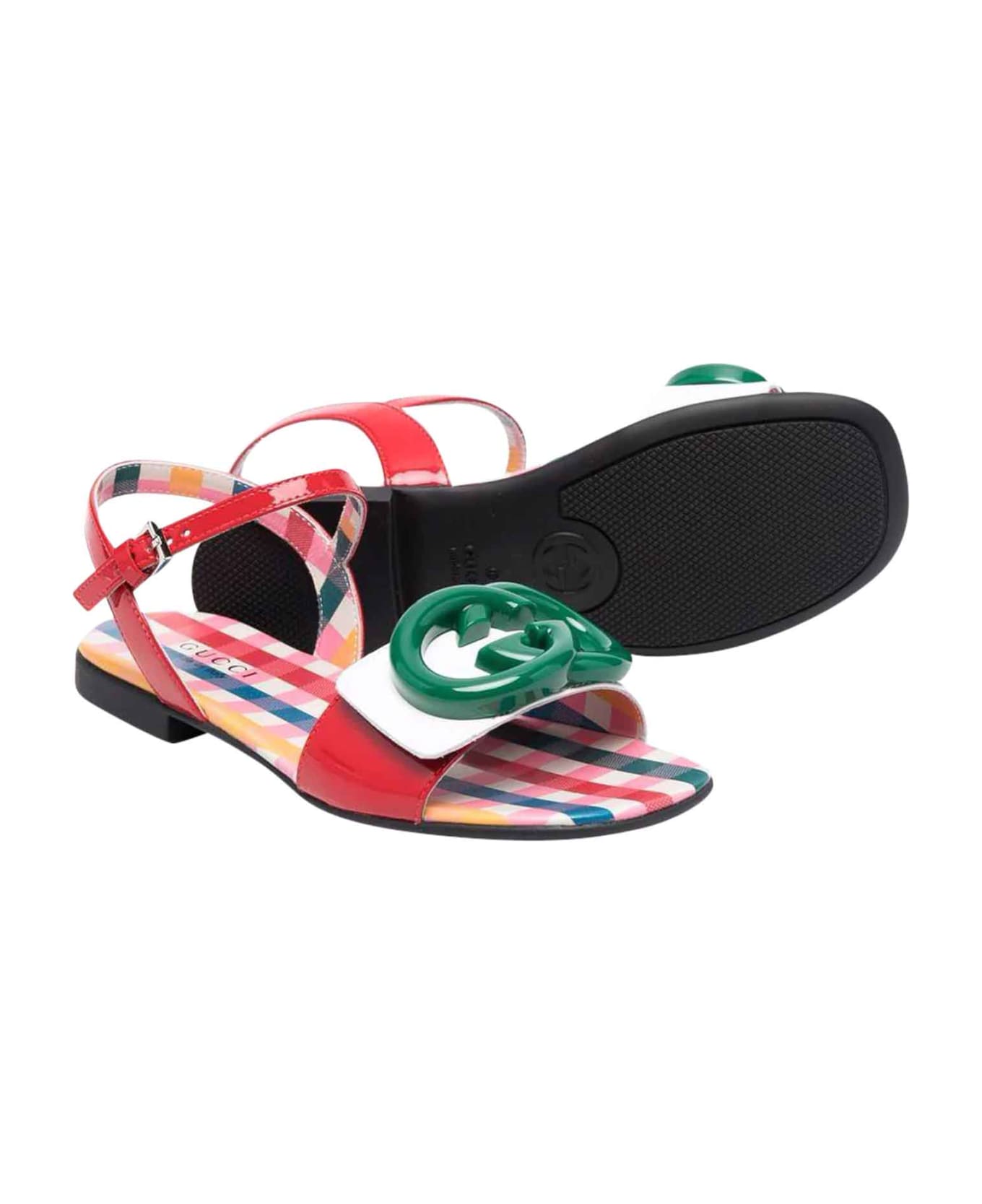 Gucci Multicolor Sandals Girl - Multicolor