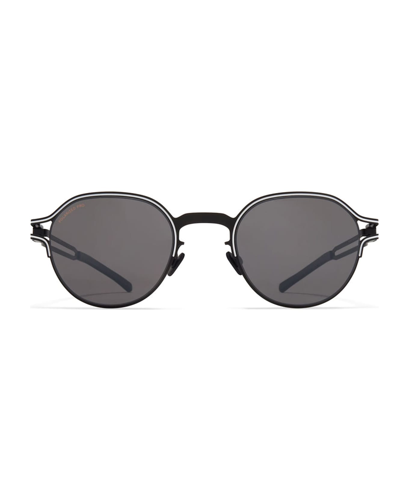 Mykita Vaasa - Black / White Sunglasses - black/white