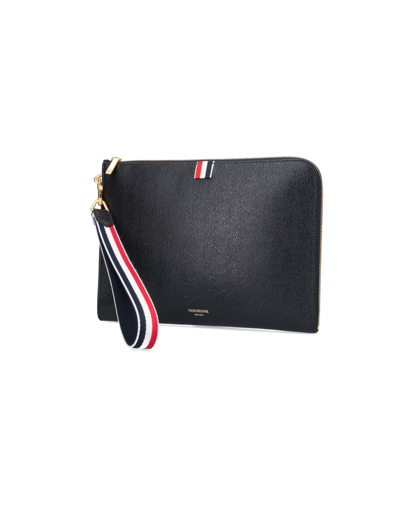 Thom Browne Flat Pouch - Black