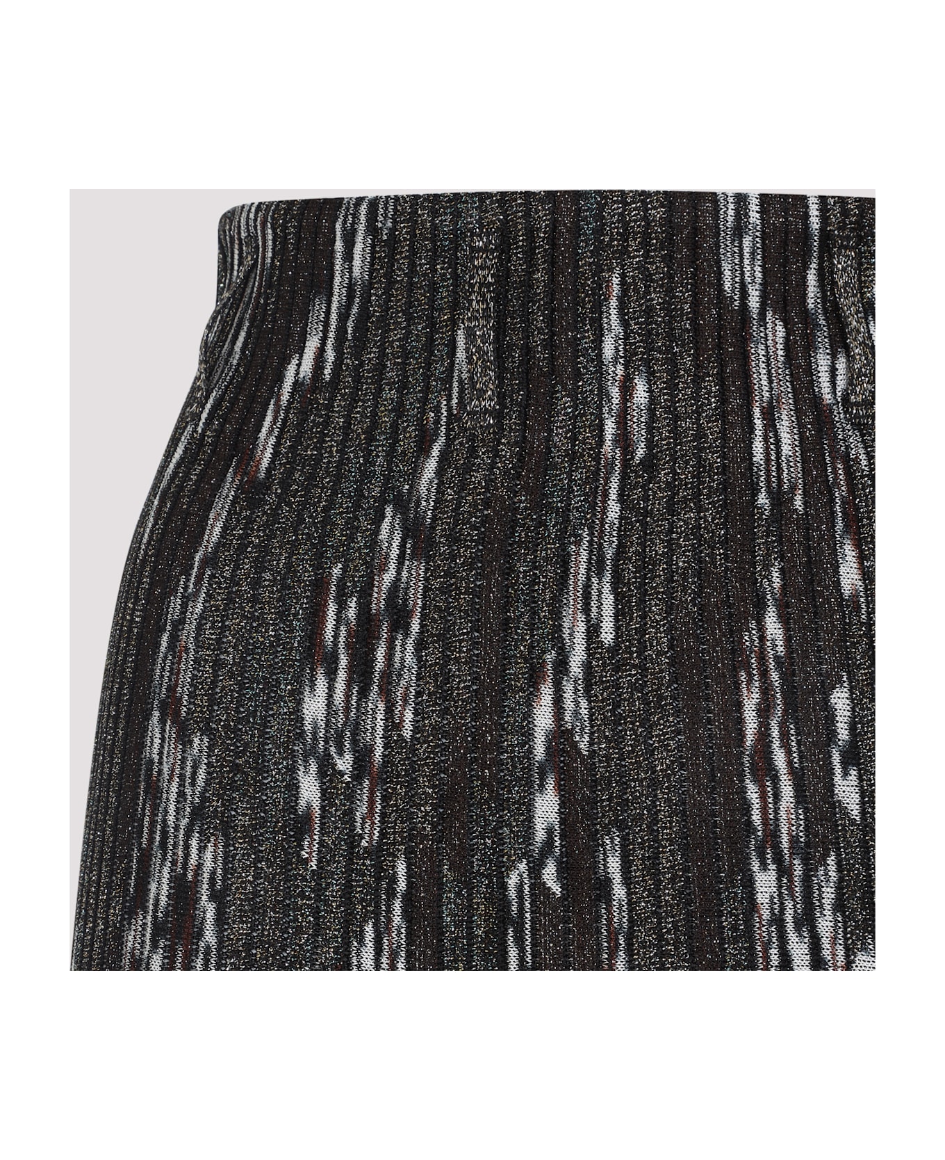 Missoni Viscose Long Skirt - Blk Brown
