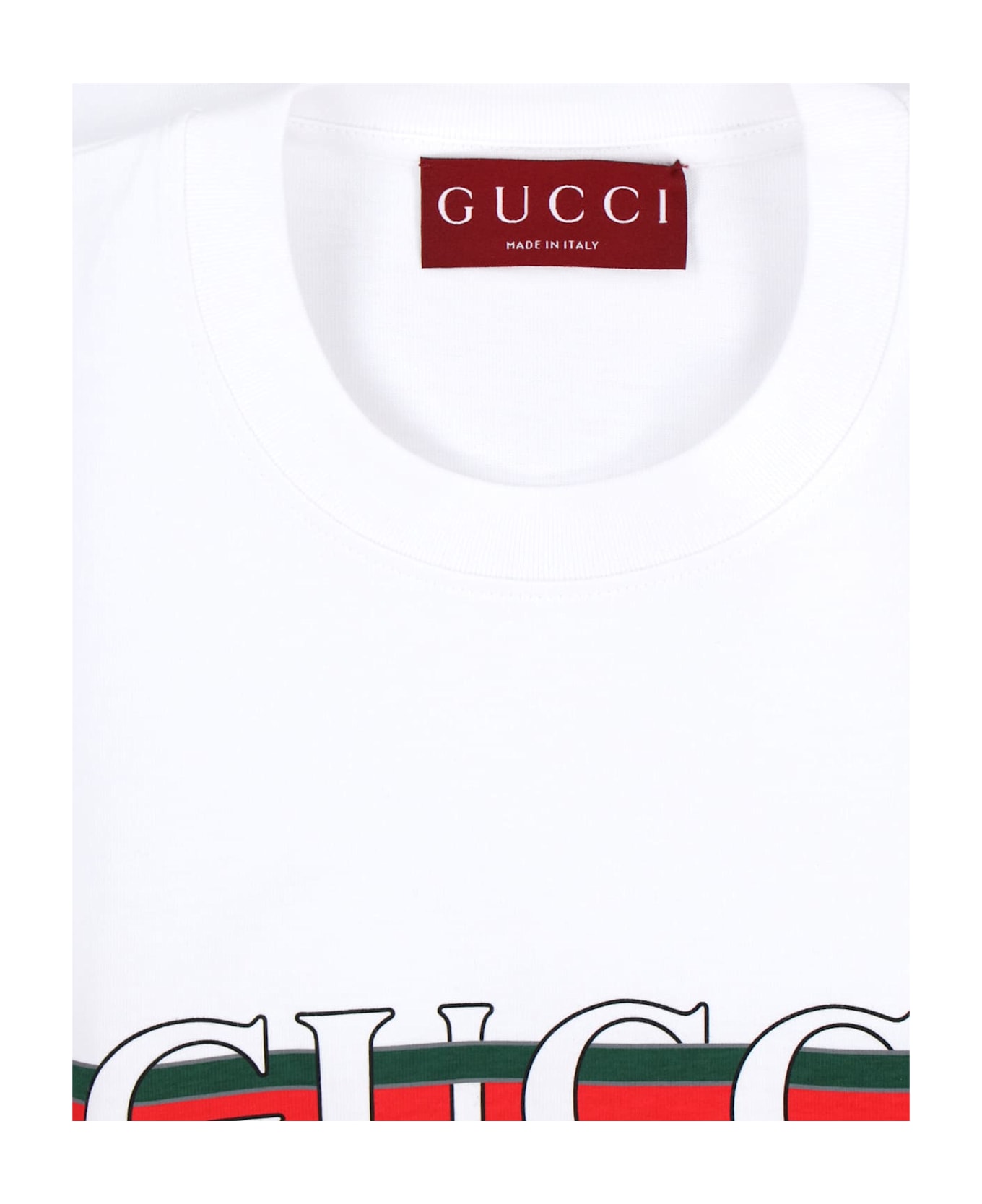 Gucci Logo T-shirt - White