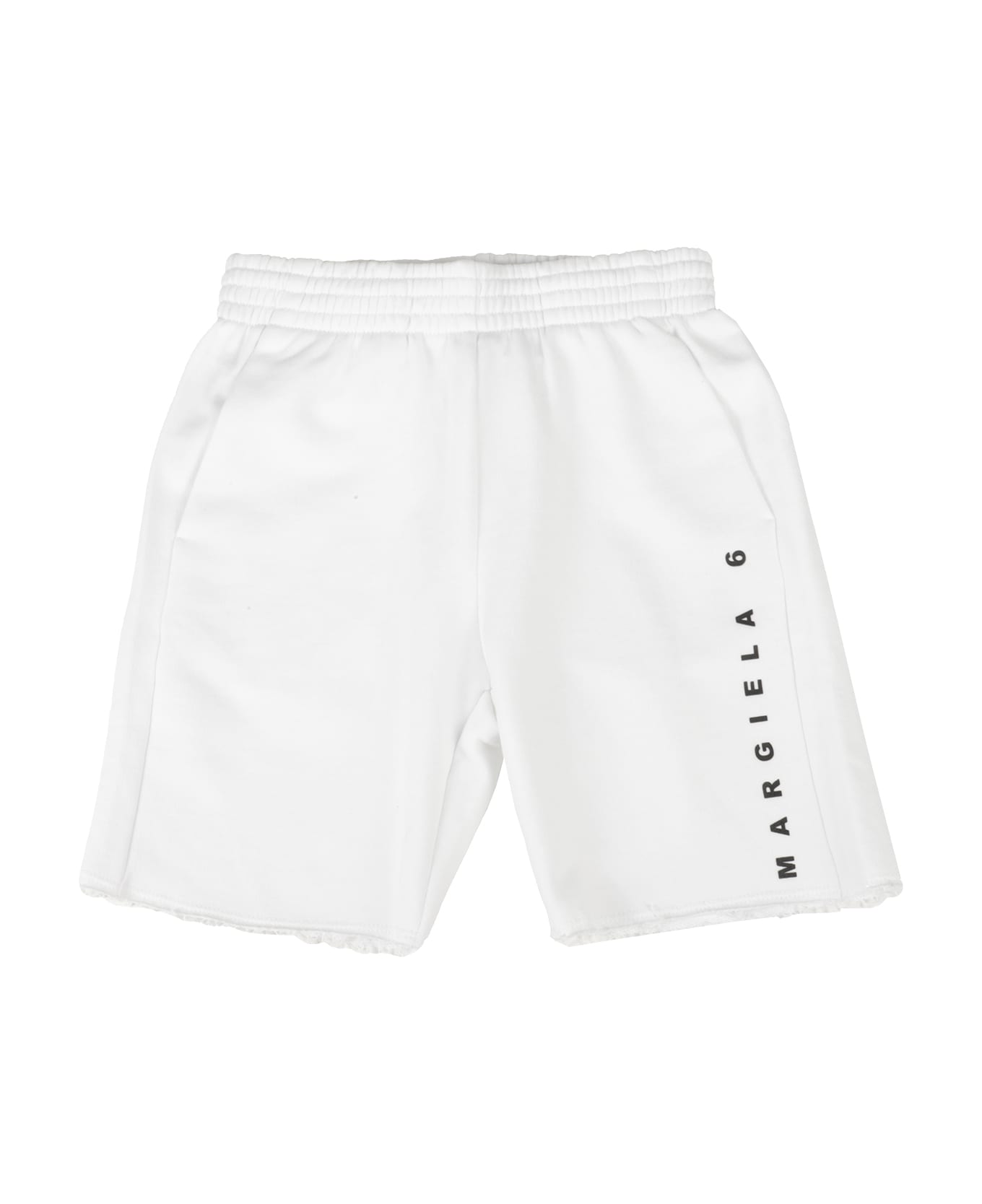 MM6 Maison Margiela Shorts - Bianco ボトムス