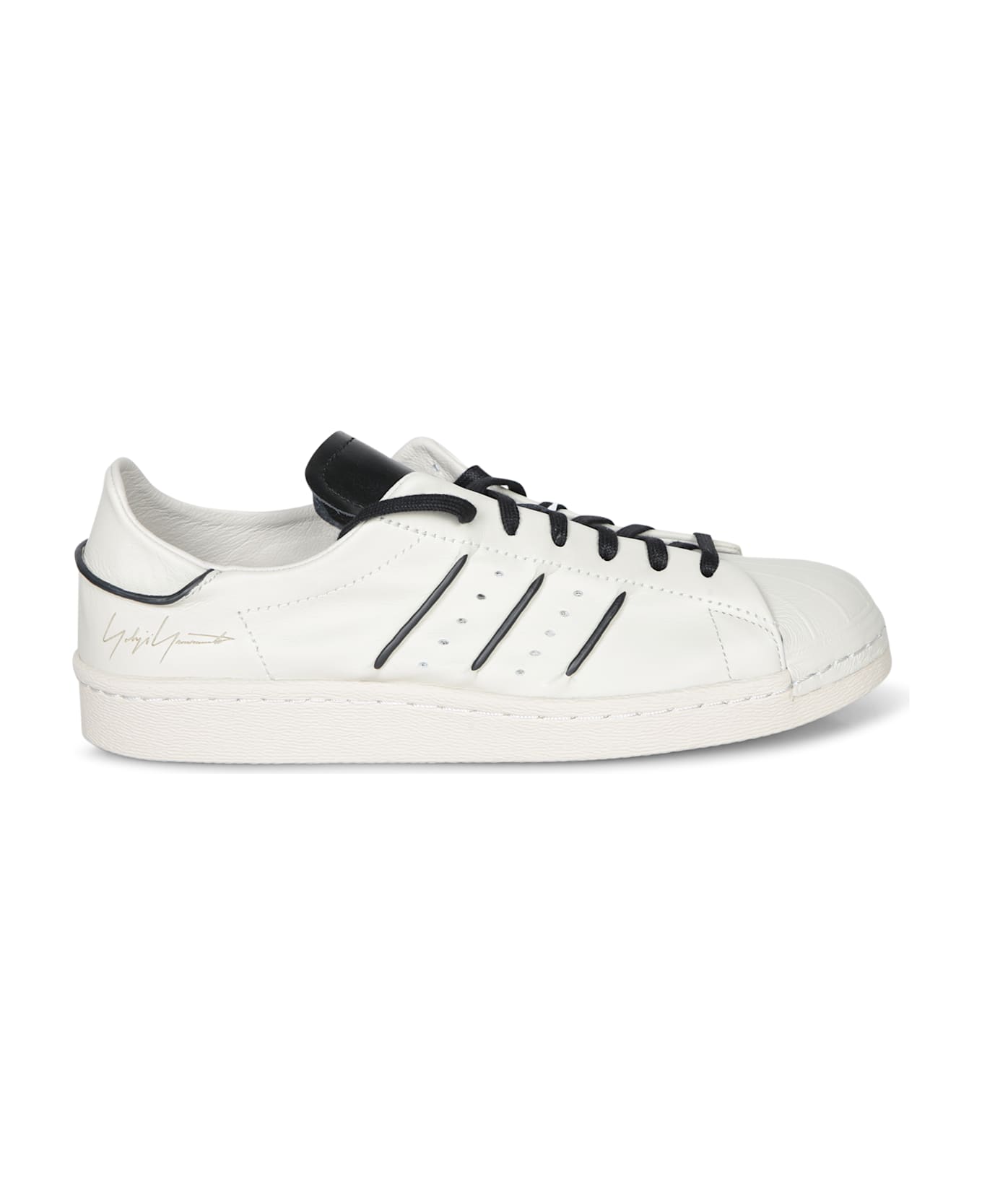 Y-3 Superstar White-black Sneakers - Black