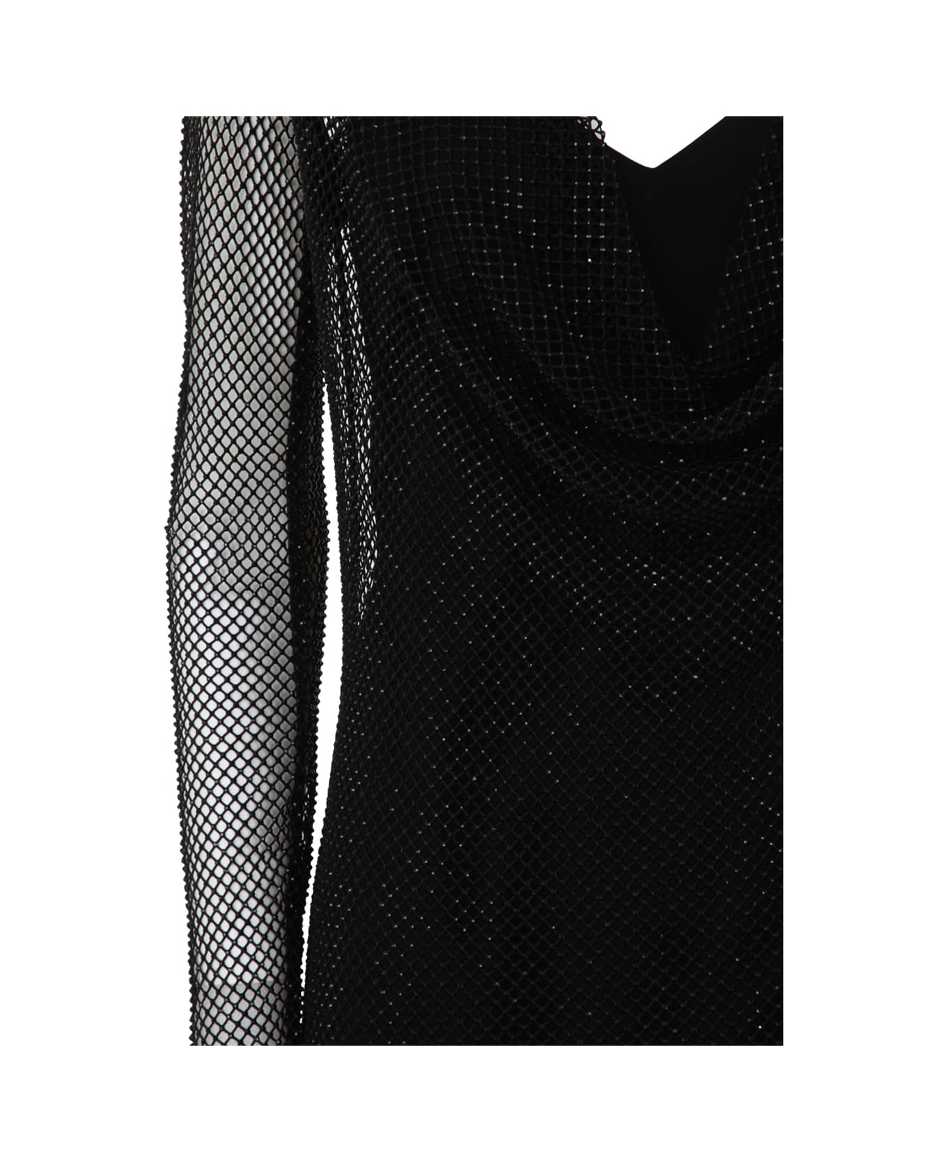 Max Mara Vezzo Mini Dress With Strass - Black