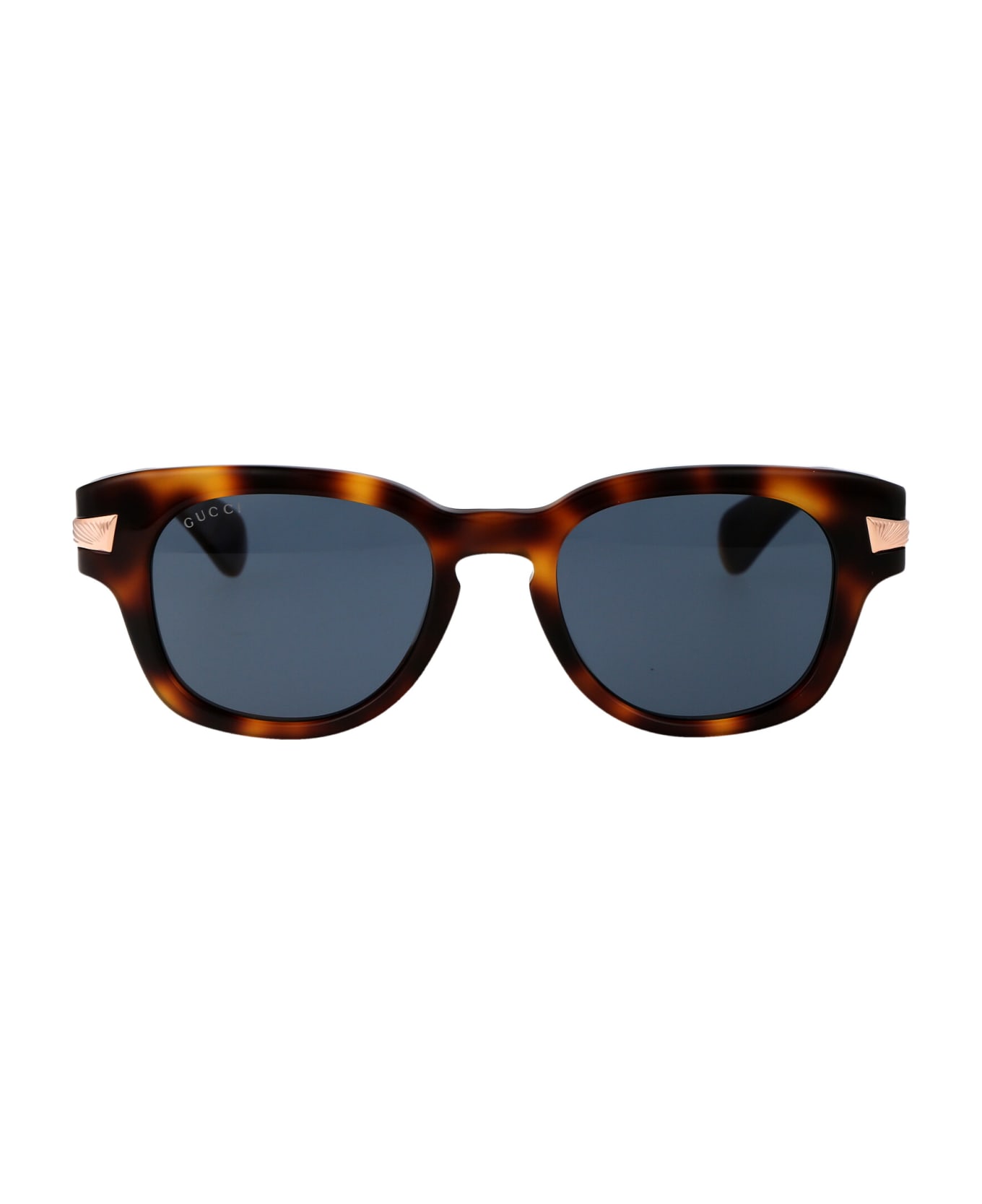 Gucci Eyewear Gg1518s Sunglasses - 002 HAVANA HAVANA BLUE