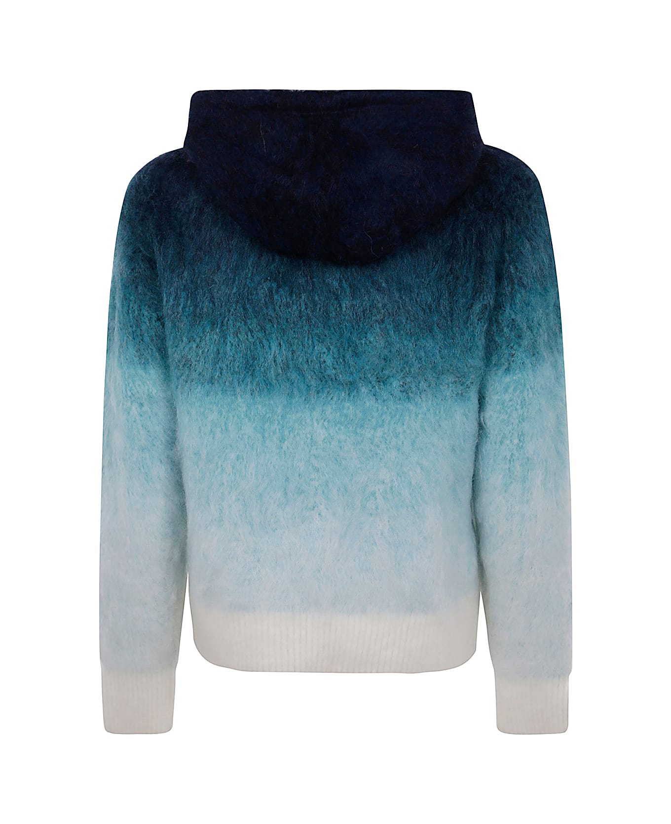 Casablanca Gradient Mohair Hoodie - Midnight Gradient