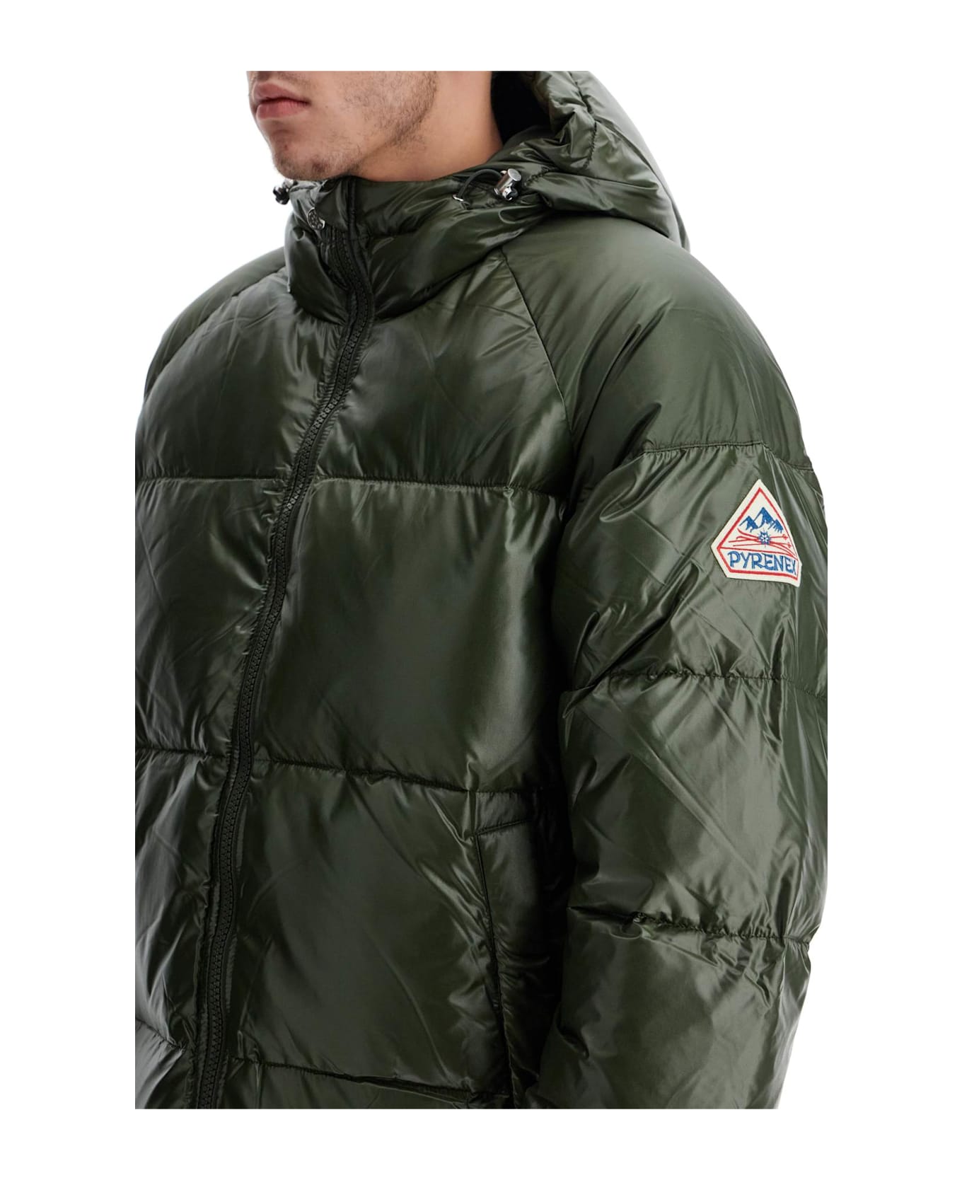 Pyrenex Sten 3 Shiny Down Jacket - DEEP KHAKI (Khaki)