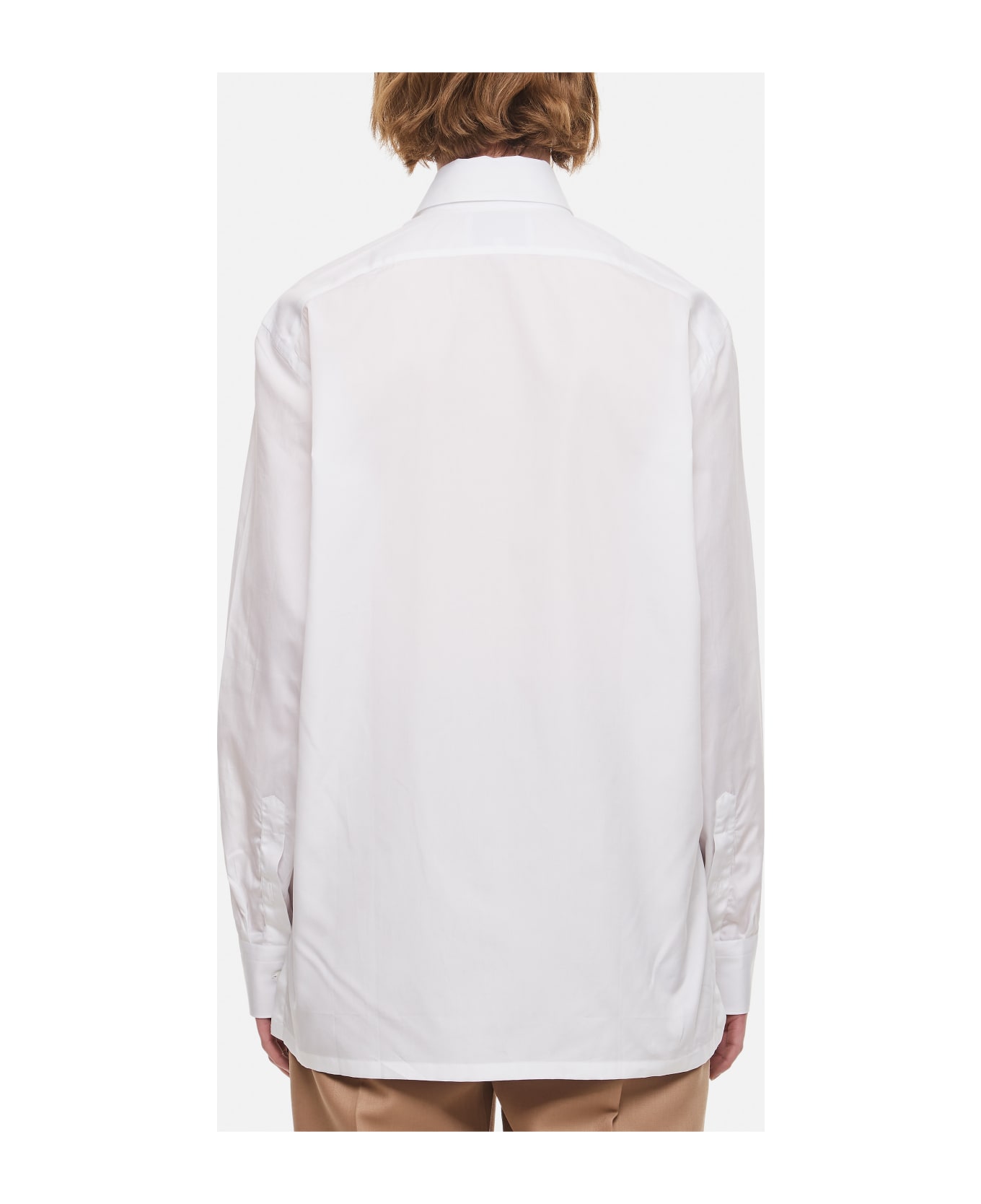 Setchu Origami Shirt - White シャツ