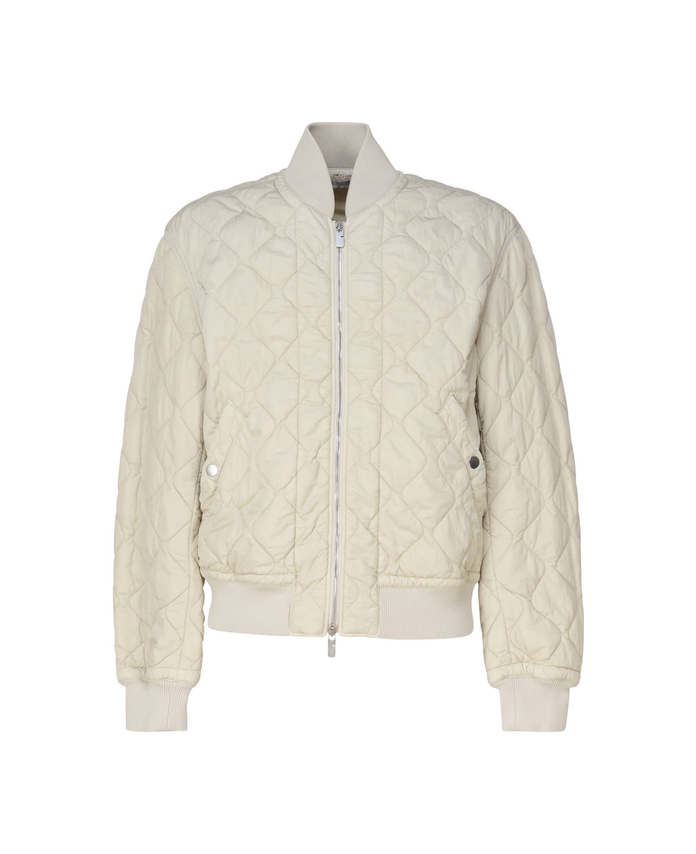 Burberry Quilted Nylon Bomber Jacket - Soap