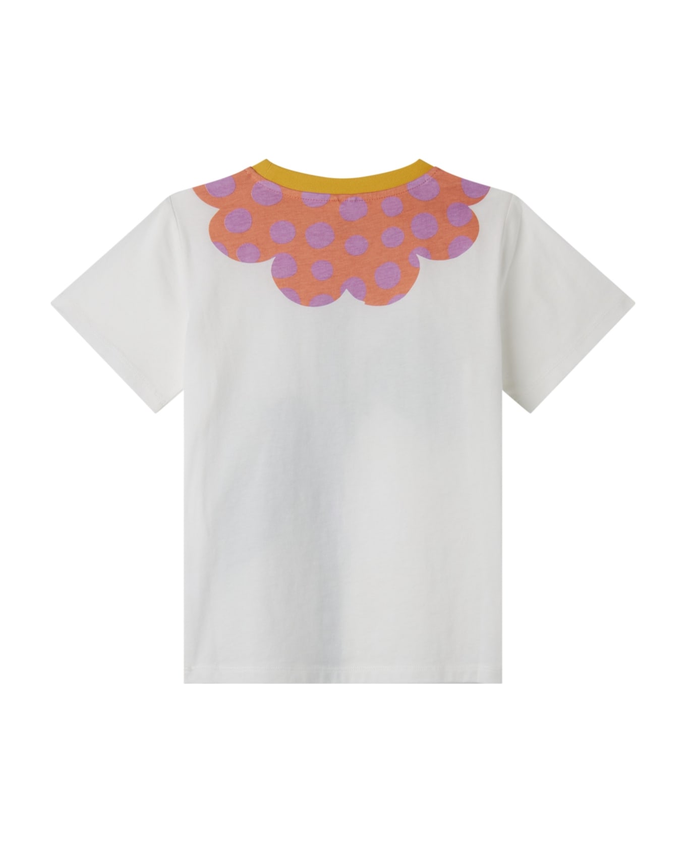 Stella McCartney Kids Floral T-shirt - Cream