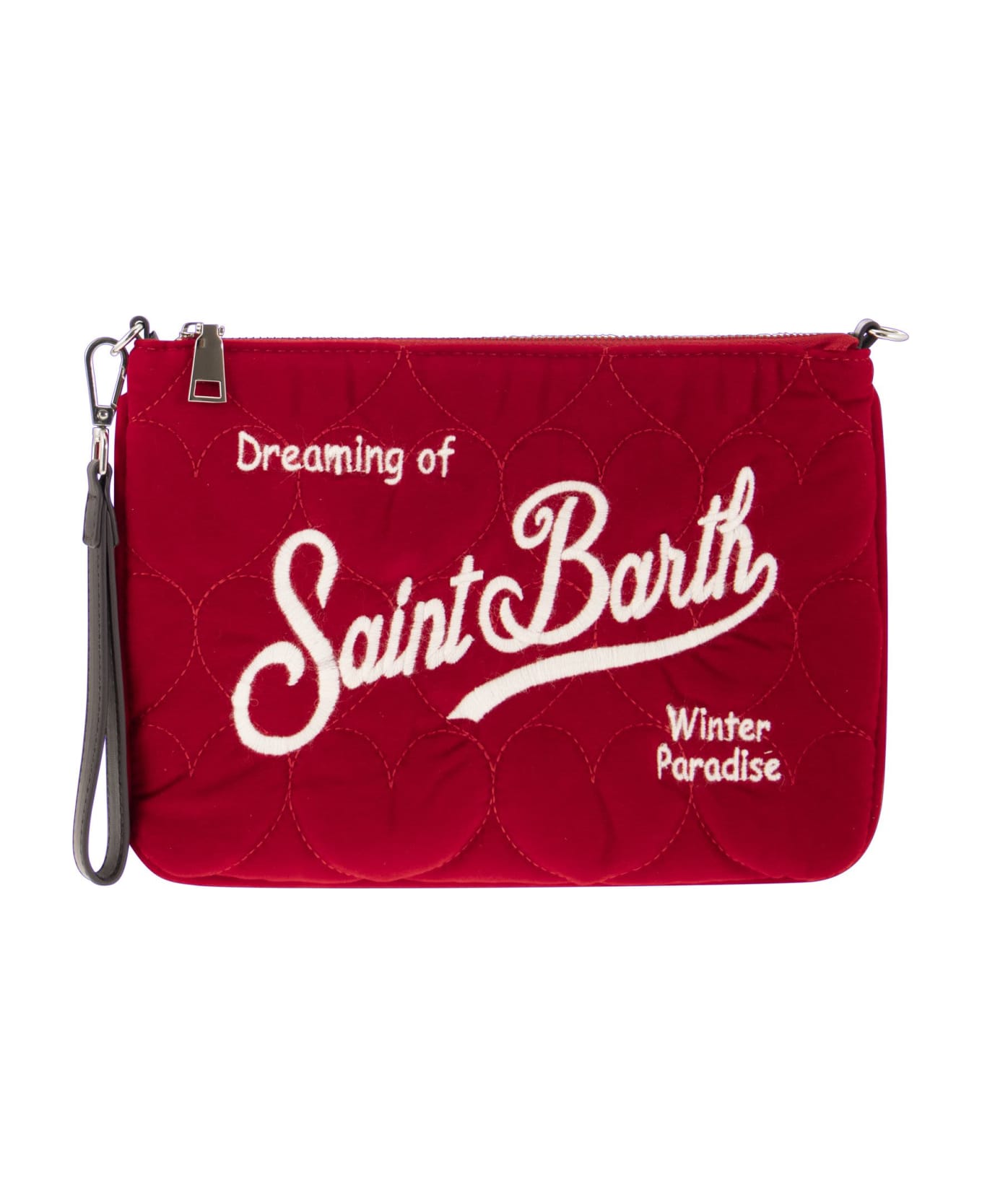 MC2 Saint Barth Pochette Bag With Shoulder Strap - Red